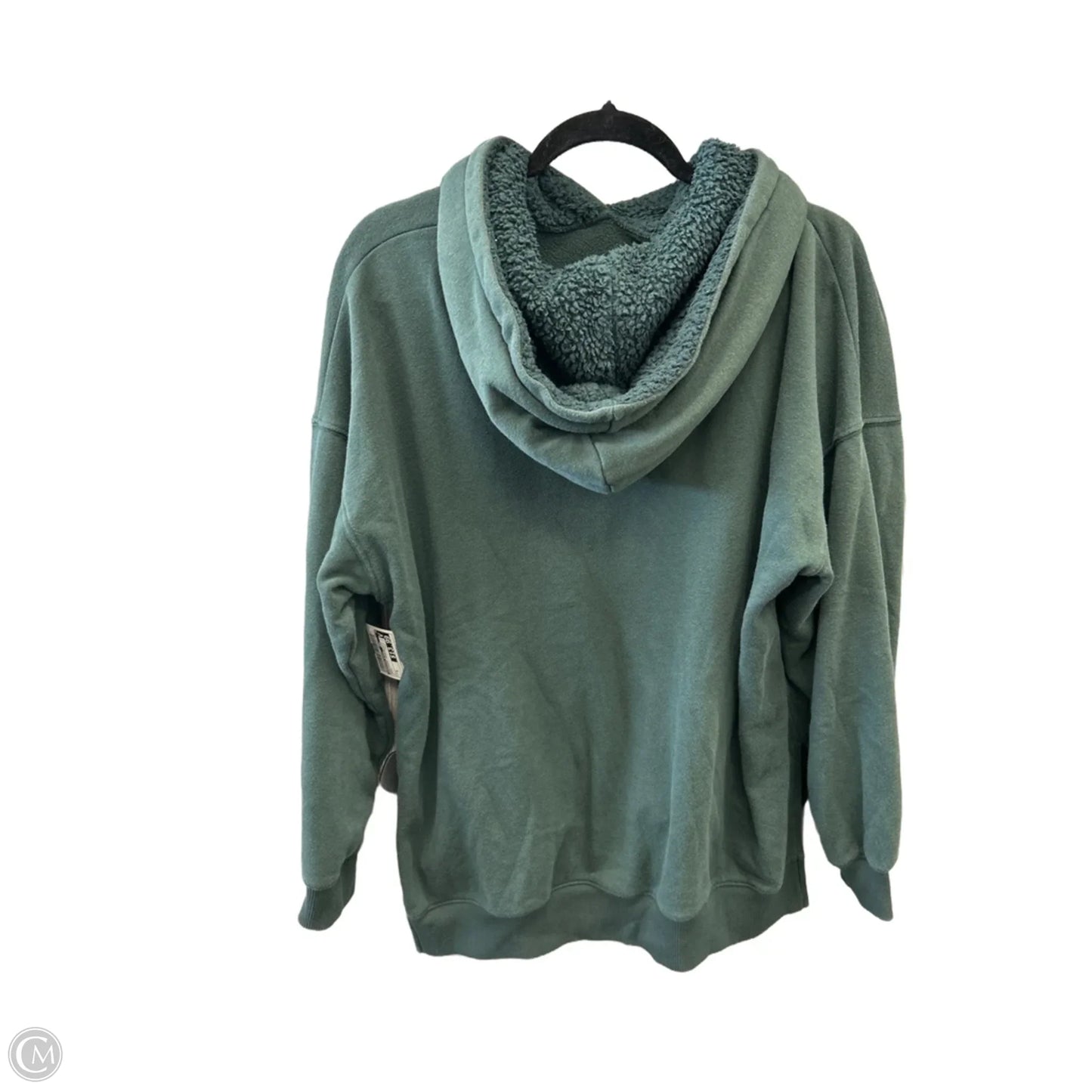 Sweatshirt Hoodie By American Eagle In Green, Size: S