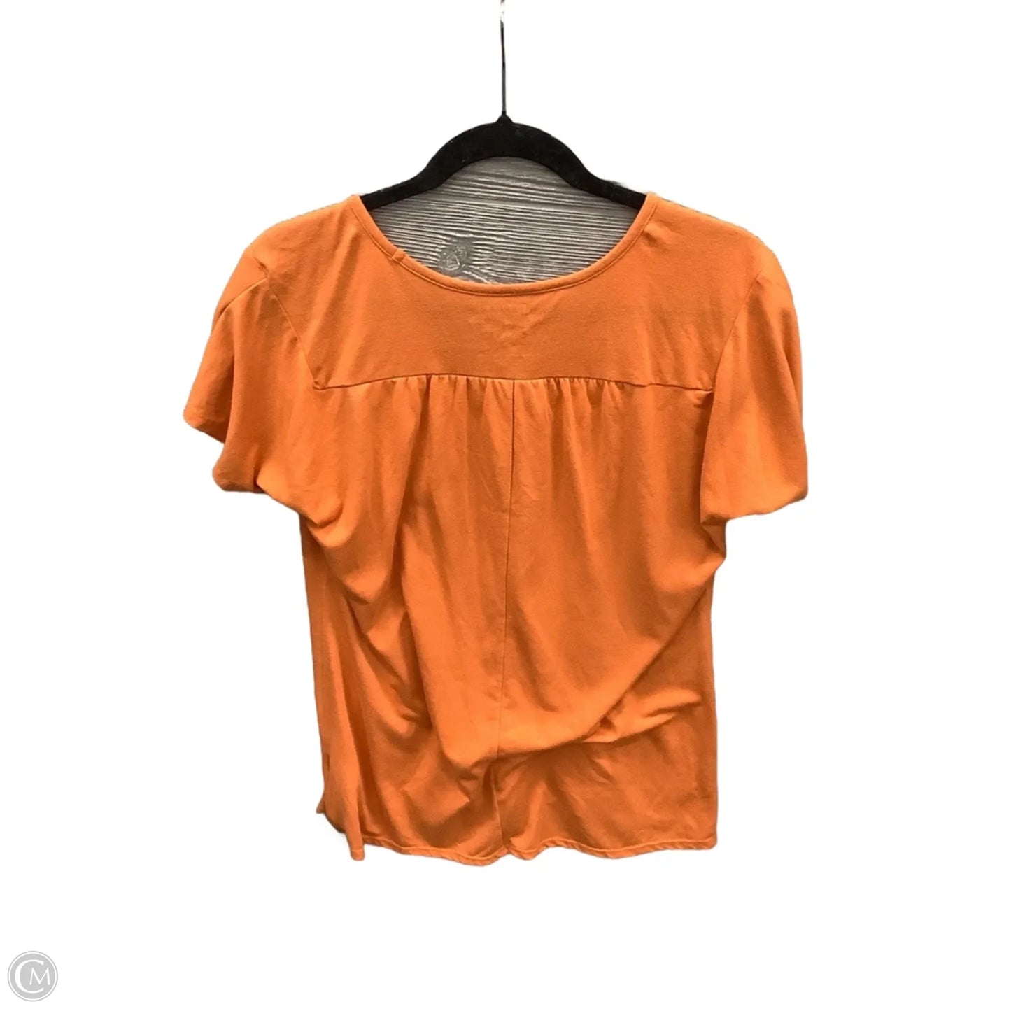 Top Short Sleeve By Sonoma In Orange, Size: M