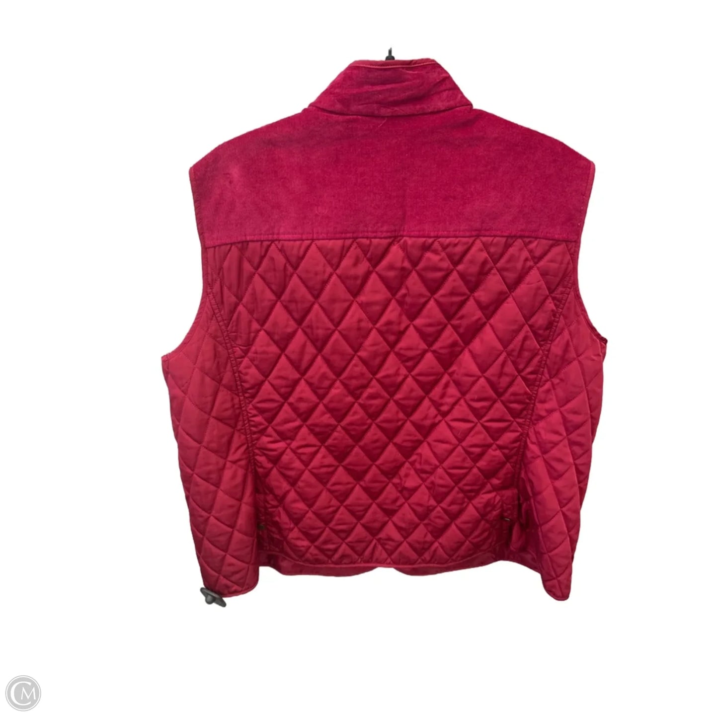 Vest Puffer & Quilted By Talbots In Red, Size: 3x