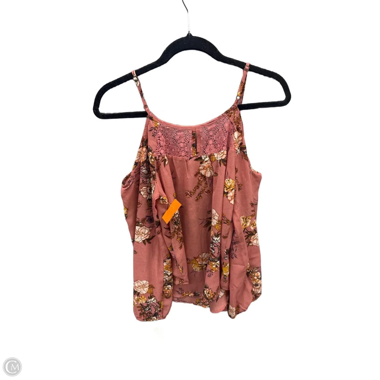 Top Long Sleeve By Rewind In Pink, Size: M