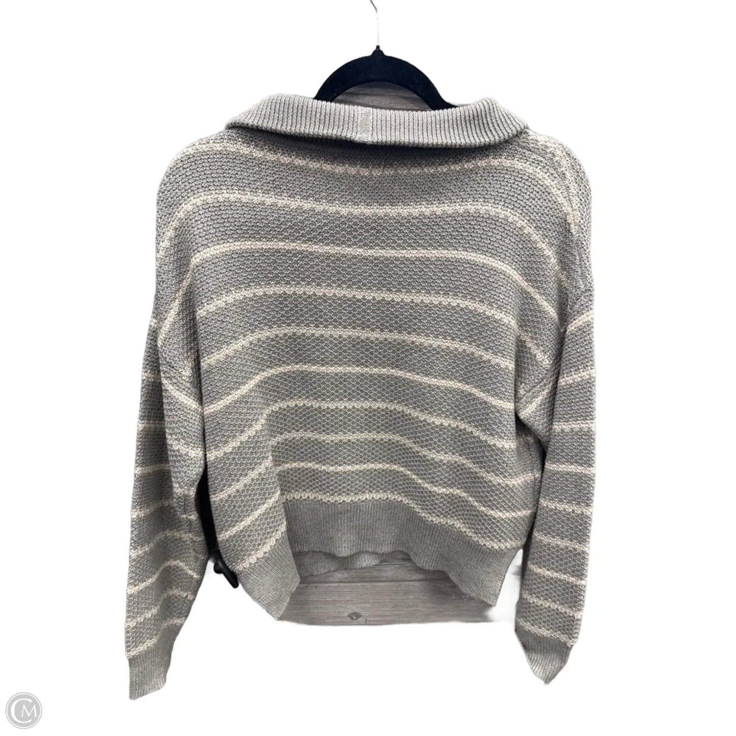 Sweater By Promesa In Grey, Size: S