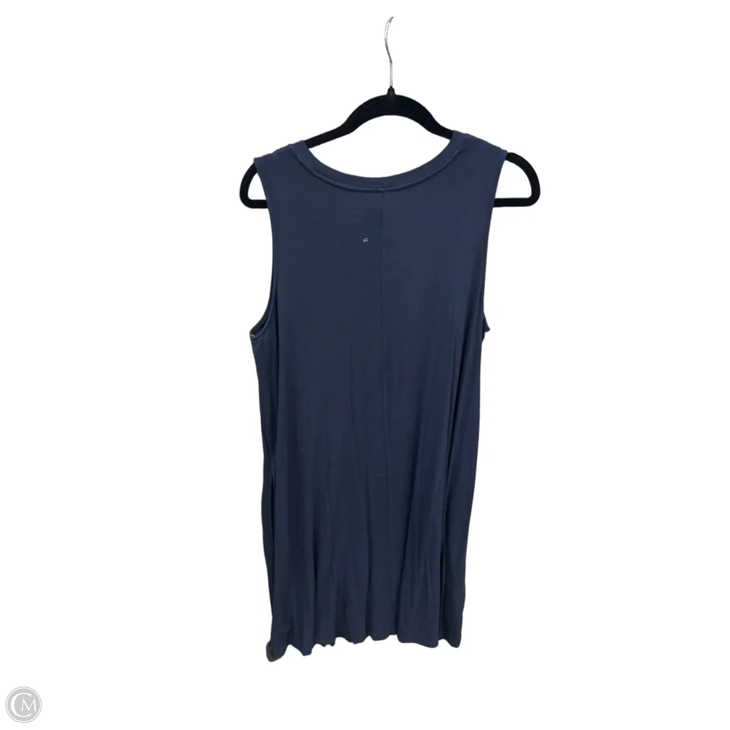 Dress Casual Midi By Time And Tru In Blue, Size: Xl