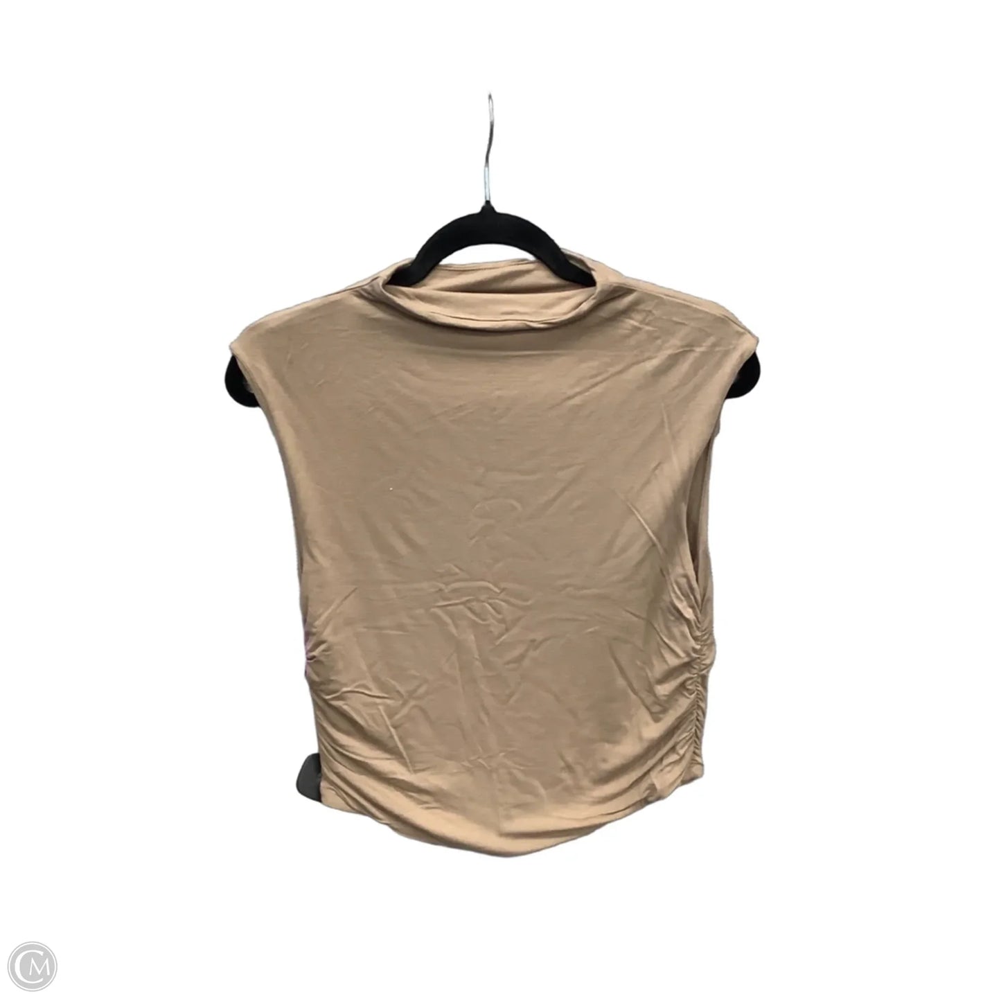 Top Sleeveless By A New Day In Brown, Size: M