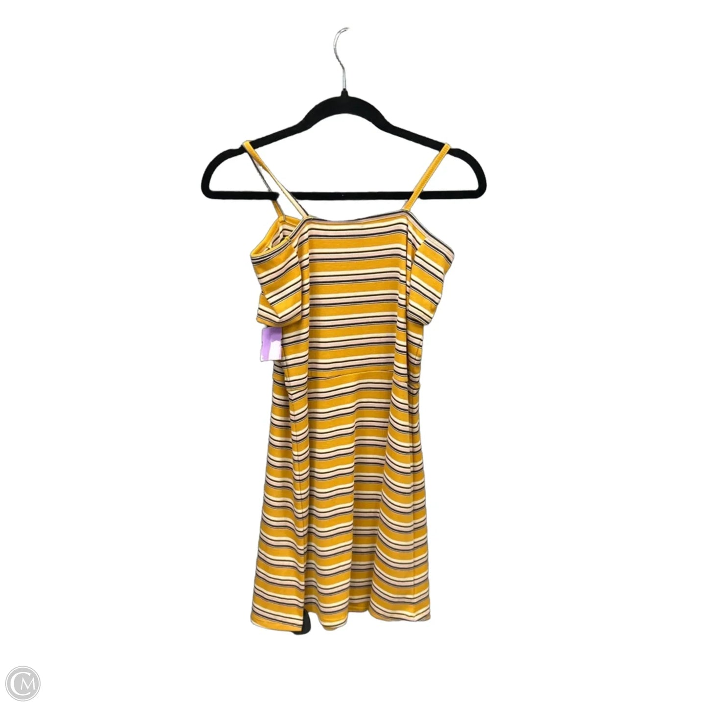 Dress Casual Short By Clothes Mentor In Yellow, Size: L