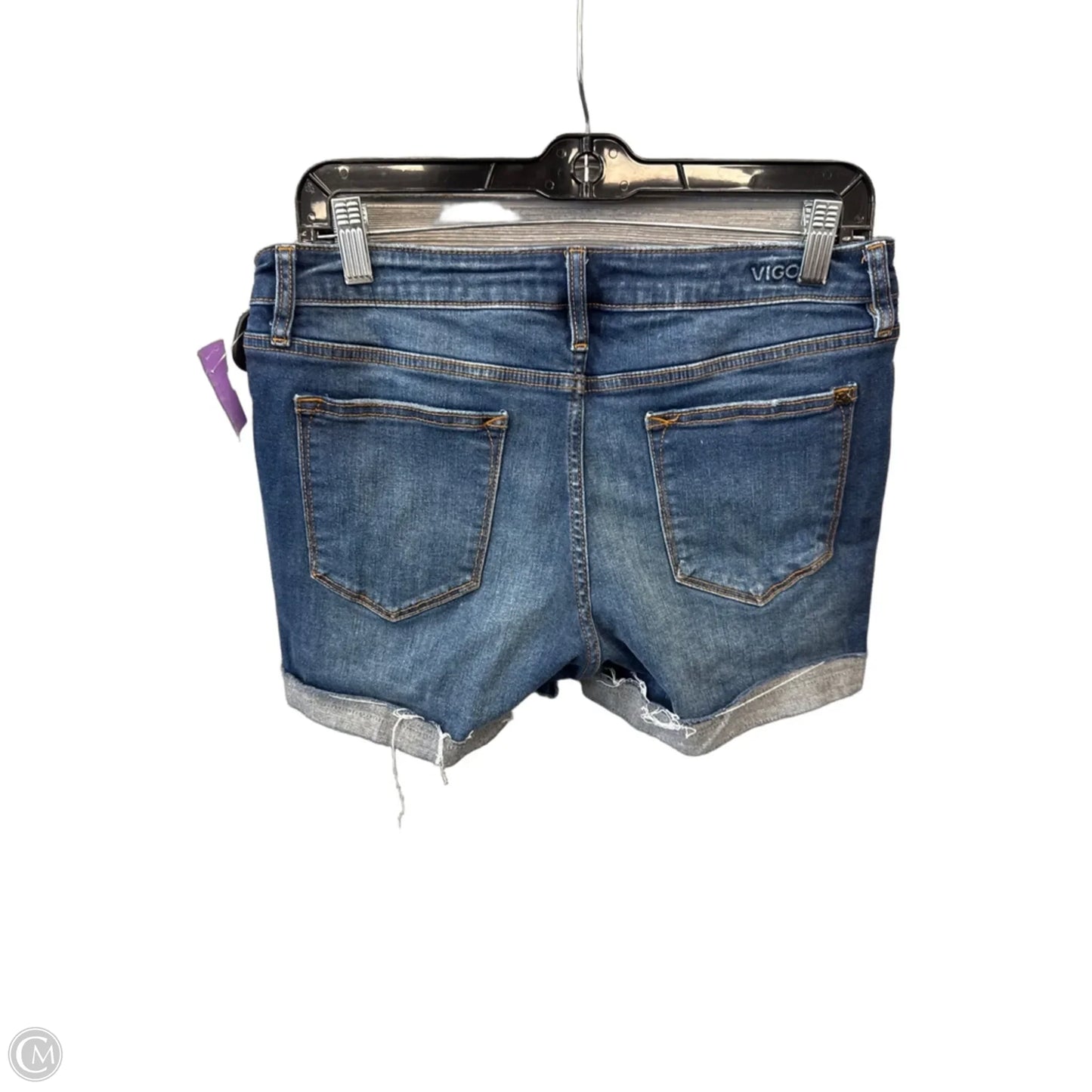 Shorts By Vigoss In Blue Denim, Size: 8