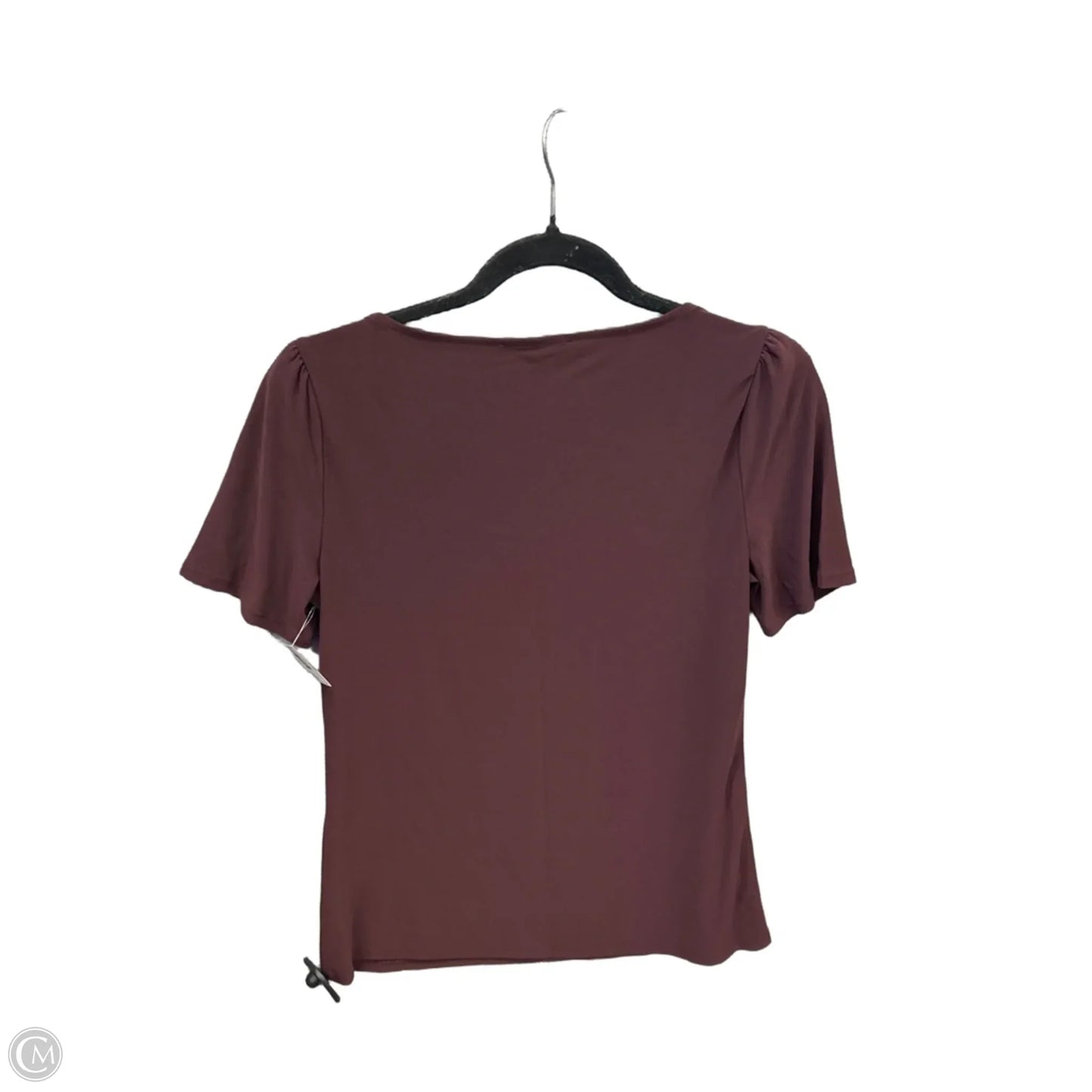 Top Short Sleeve By White House Black Market In Brown, Size: S