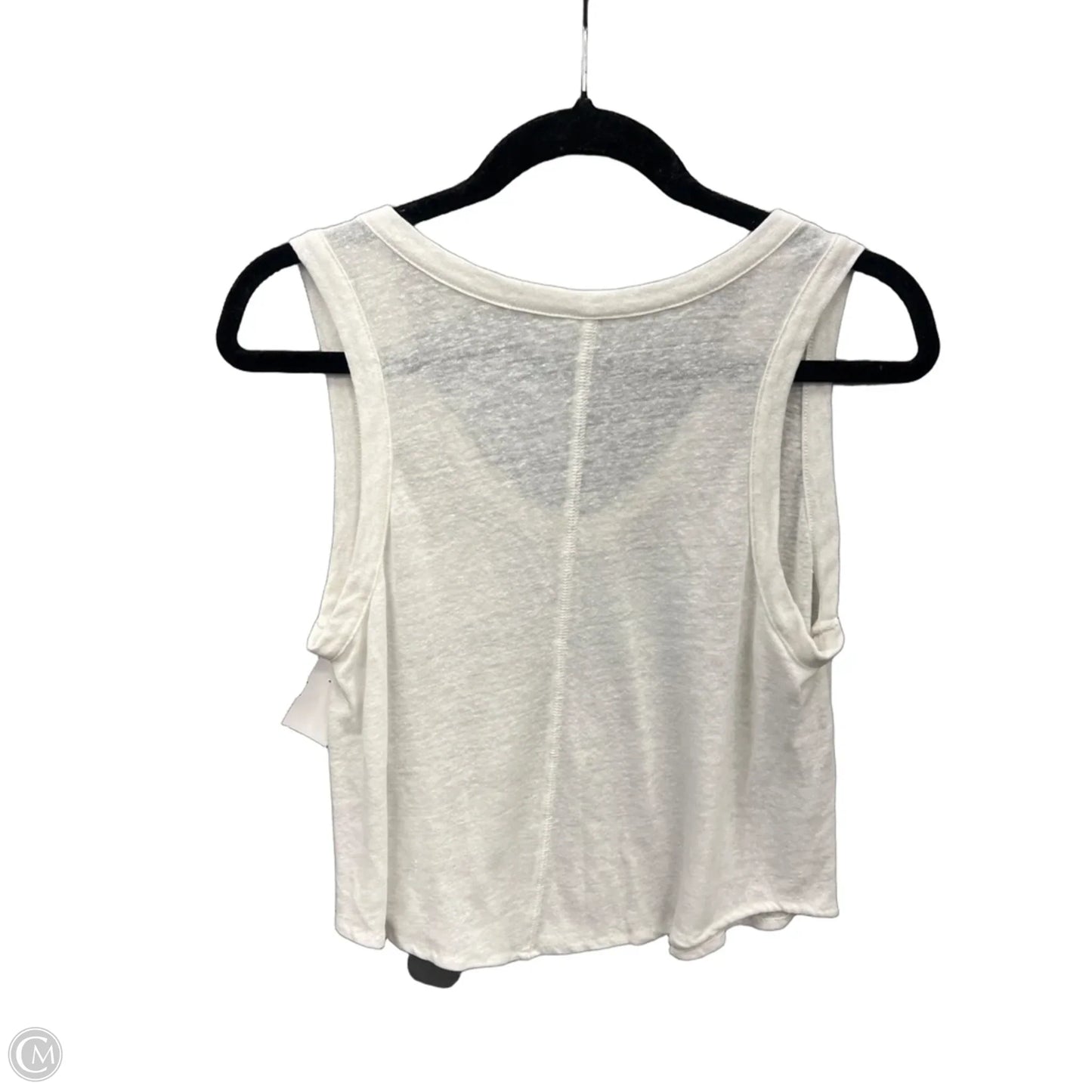 Top Sleeveless By Universal Thread In White, Size: S
