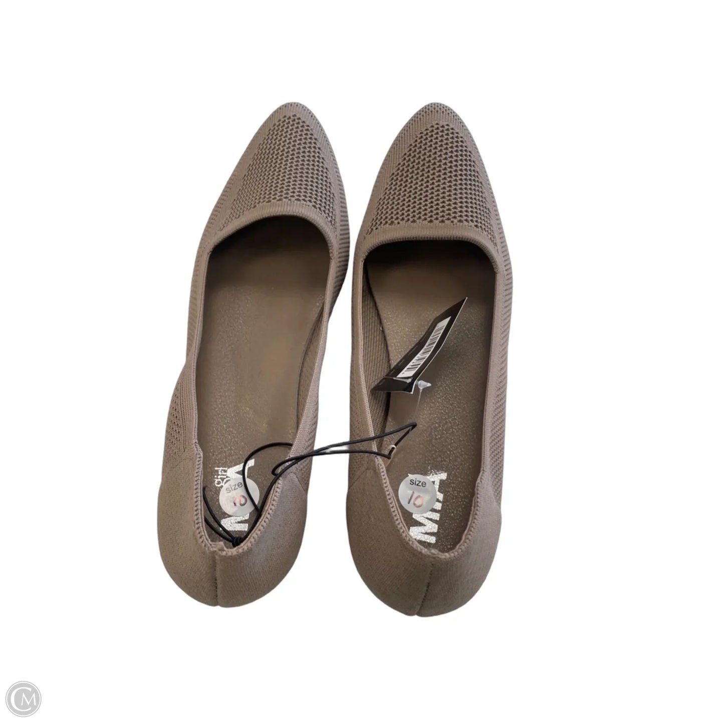 Shoes Flats By Mia In Brown, Size: 10