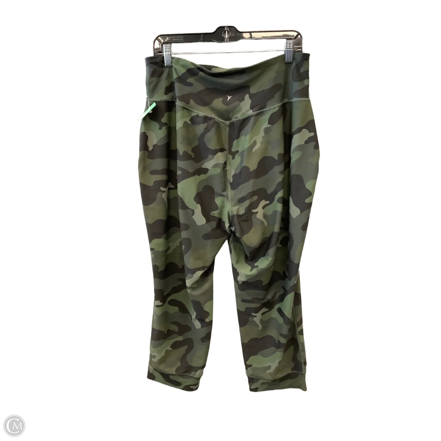 Athletic Leggings By Old Navy In Camouflage Print, Size: Xl
