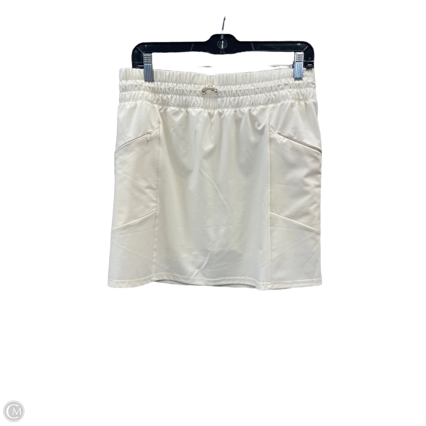 Athletic Skort By Mta Pro In Cream, Size: M
