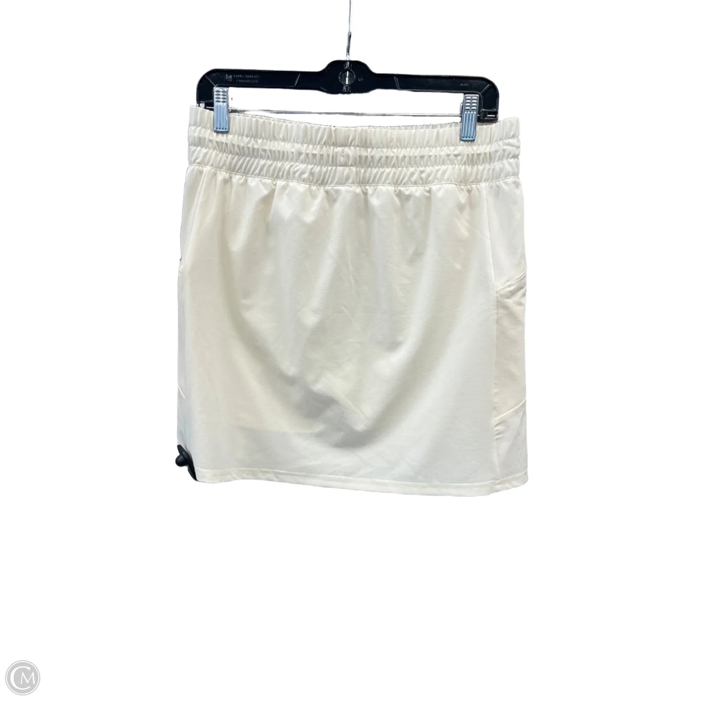 Athletic Skort By Mta Pro In Cream, Size: M