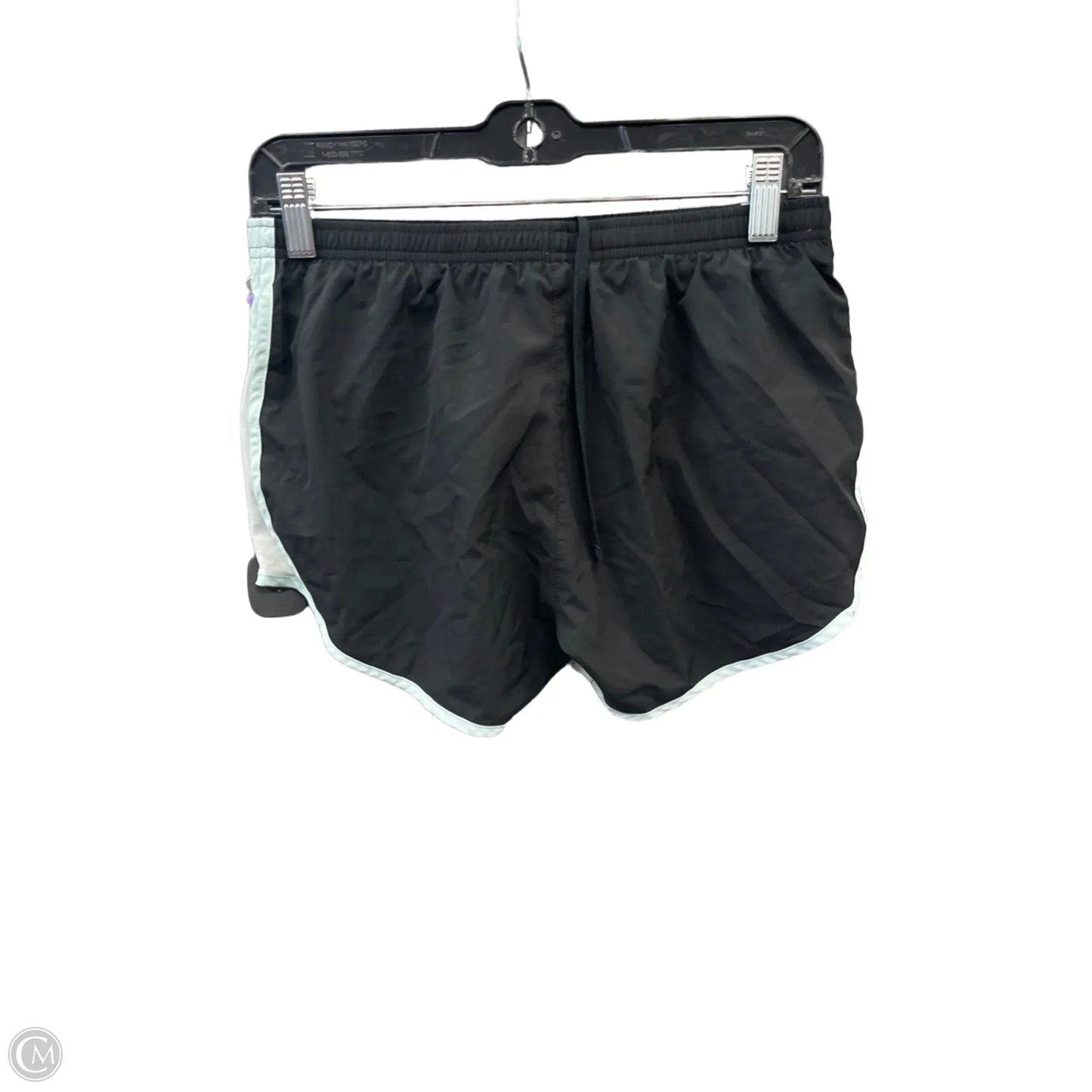 Athletic Shorts By Nike Apparel In Black & Blue, Size: M