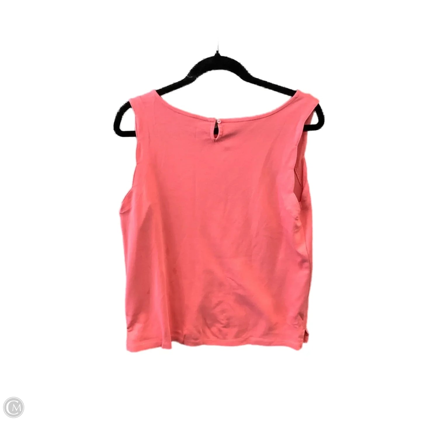 Top Sleeveless By Talbots In Pink, Size: M