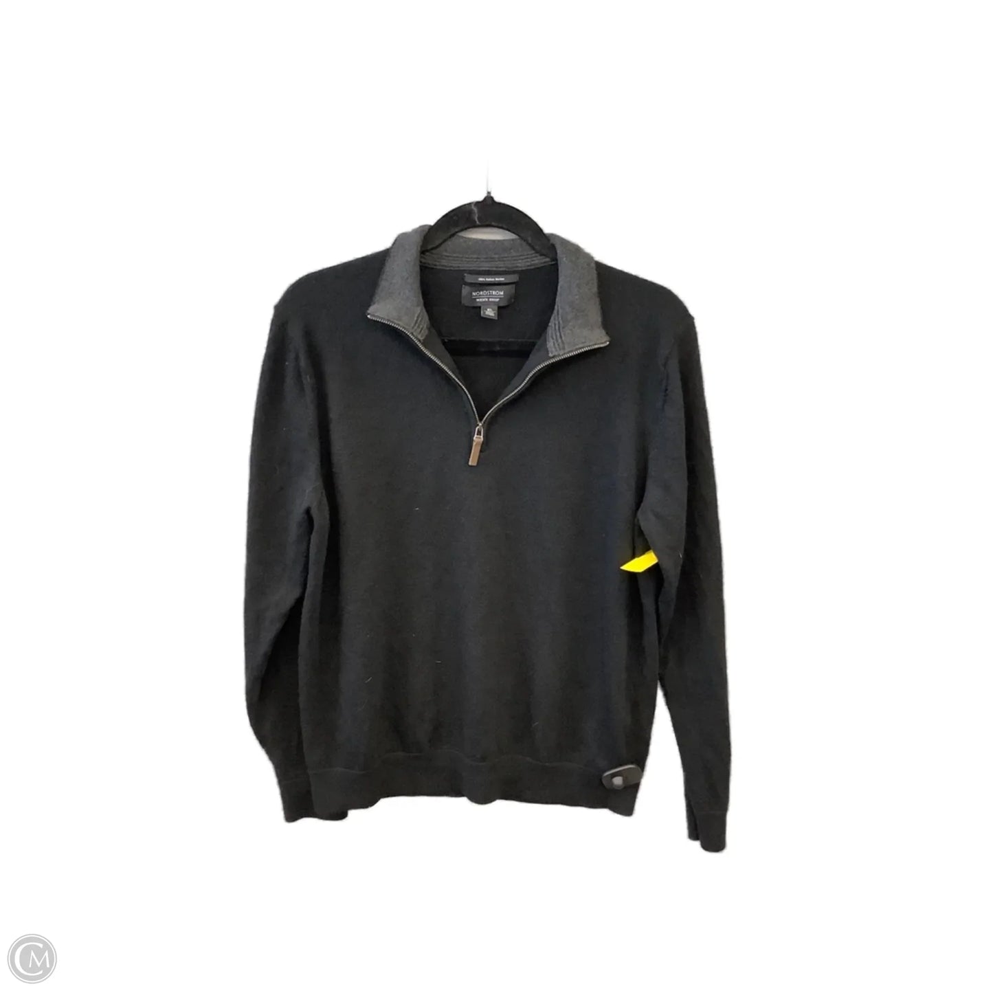 Top Long Sleeve By Nordstrom In Black, Size: Xl