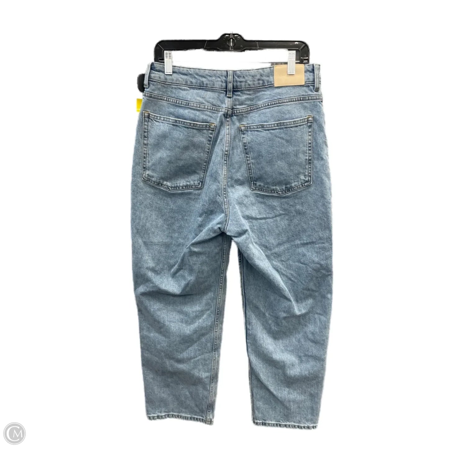 Jeans Wide Leg By Everlane In Blue Denim, Size: 8