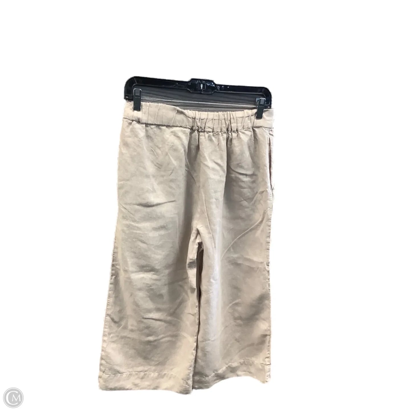 Pants Linen By Loft In Tan, Size: 4