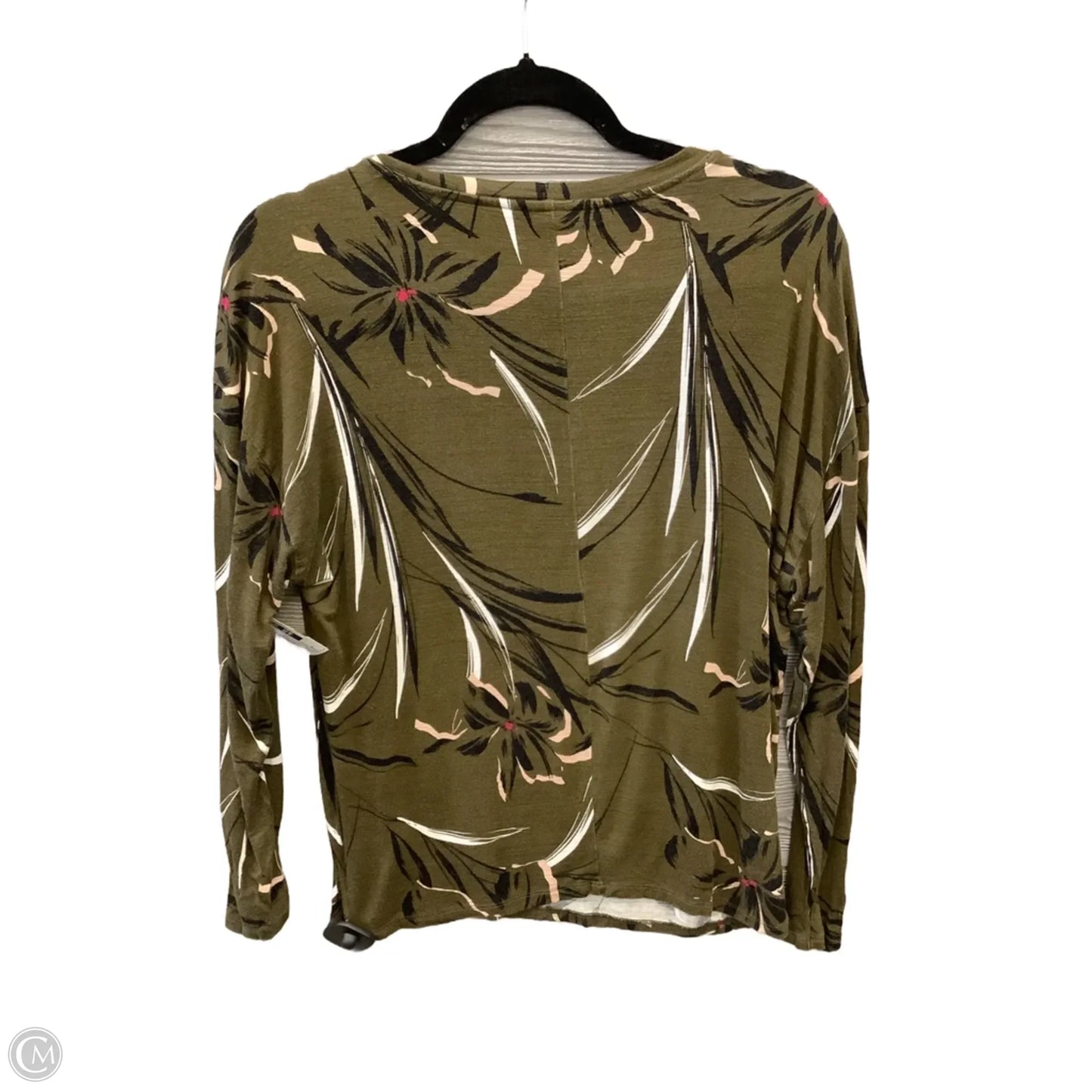 Top Long Sleeve By Jennifer Lopez In Green, Size: M