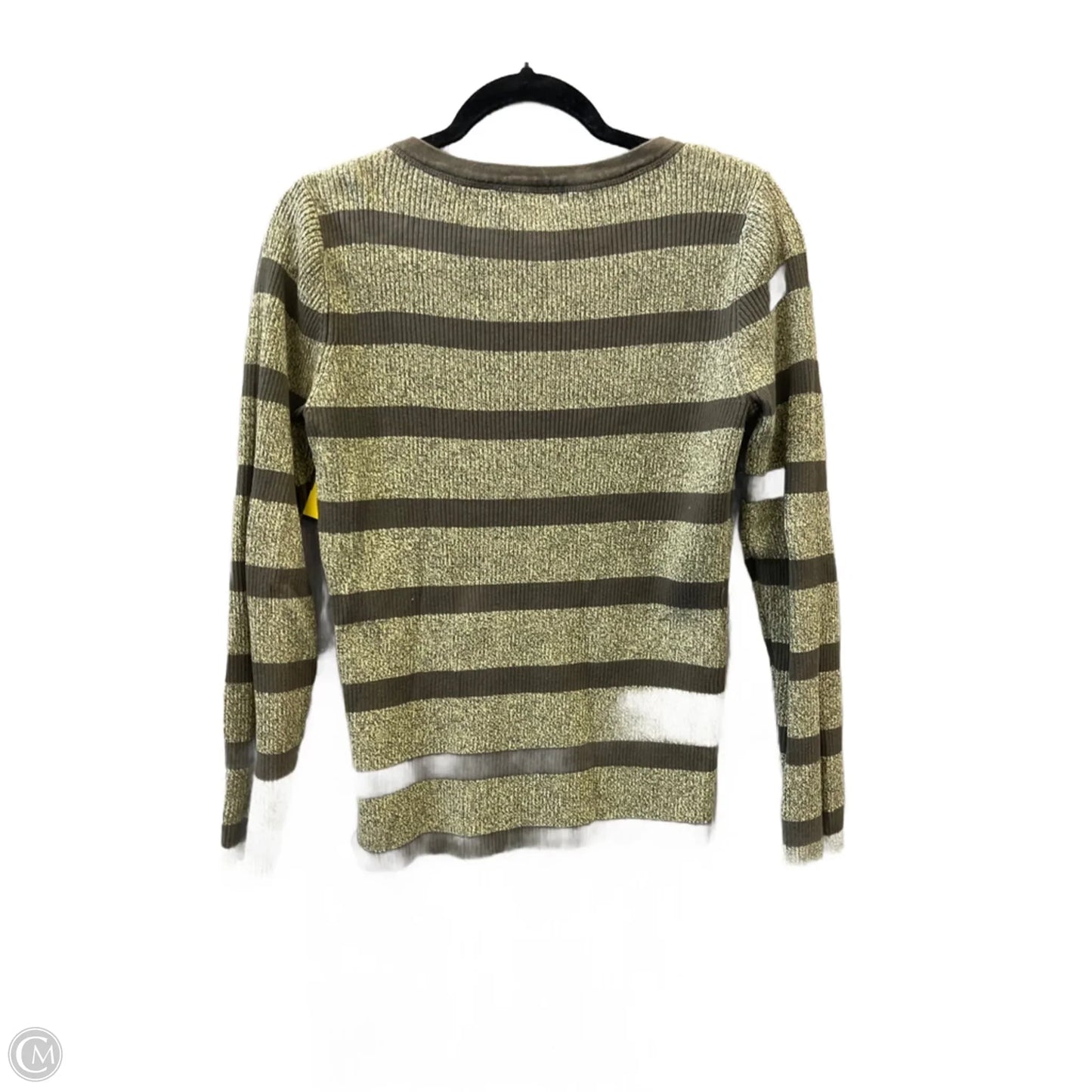 Top Long Sleeve By Liz Claiborne In Green, Size: L