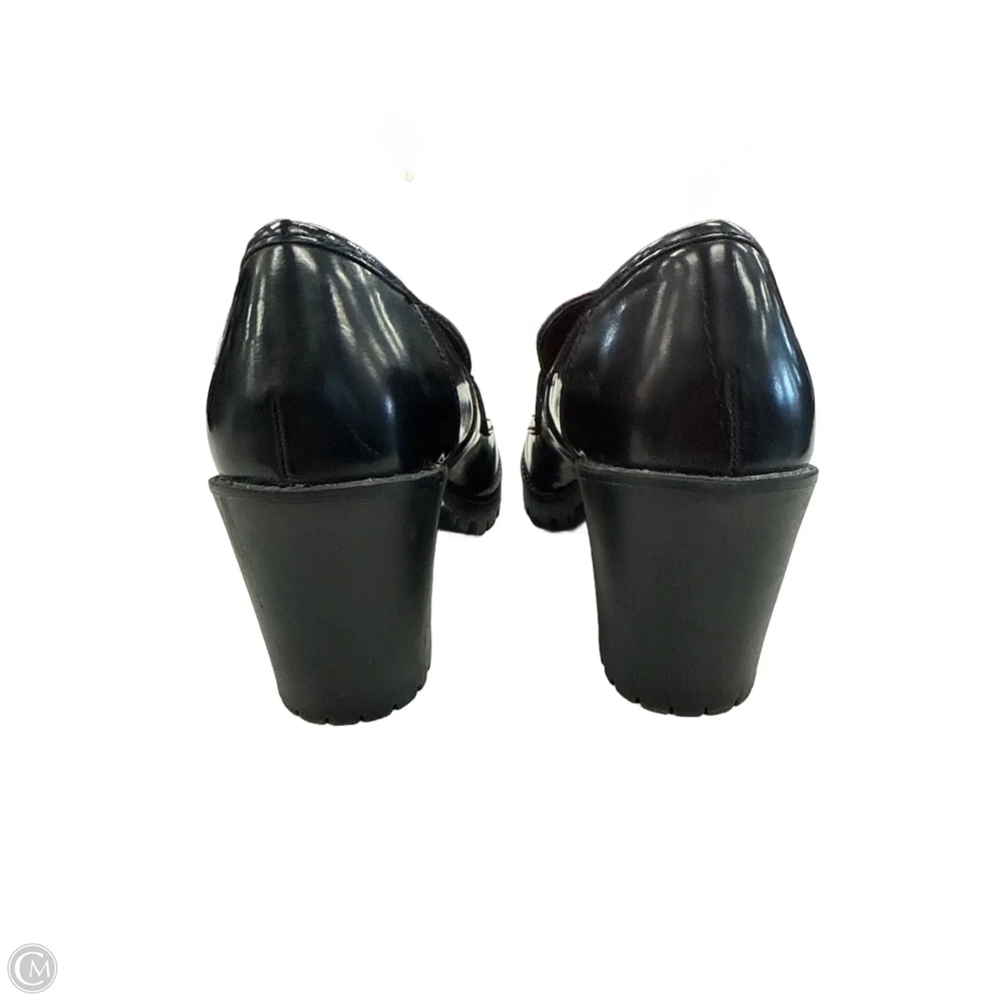 Shoes Heels Block By Bamboo In Black, Size: 7