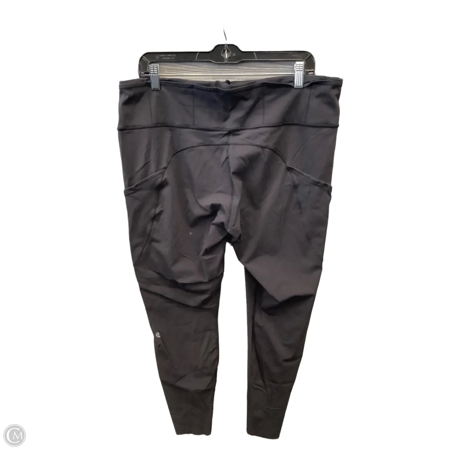 Athletic Leggings By Lululemon In Black, Size: 2x