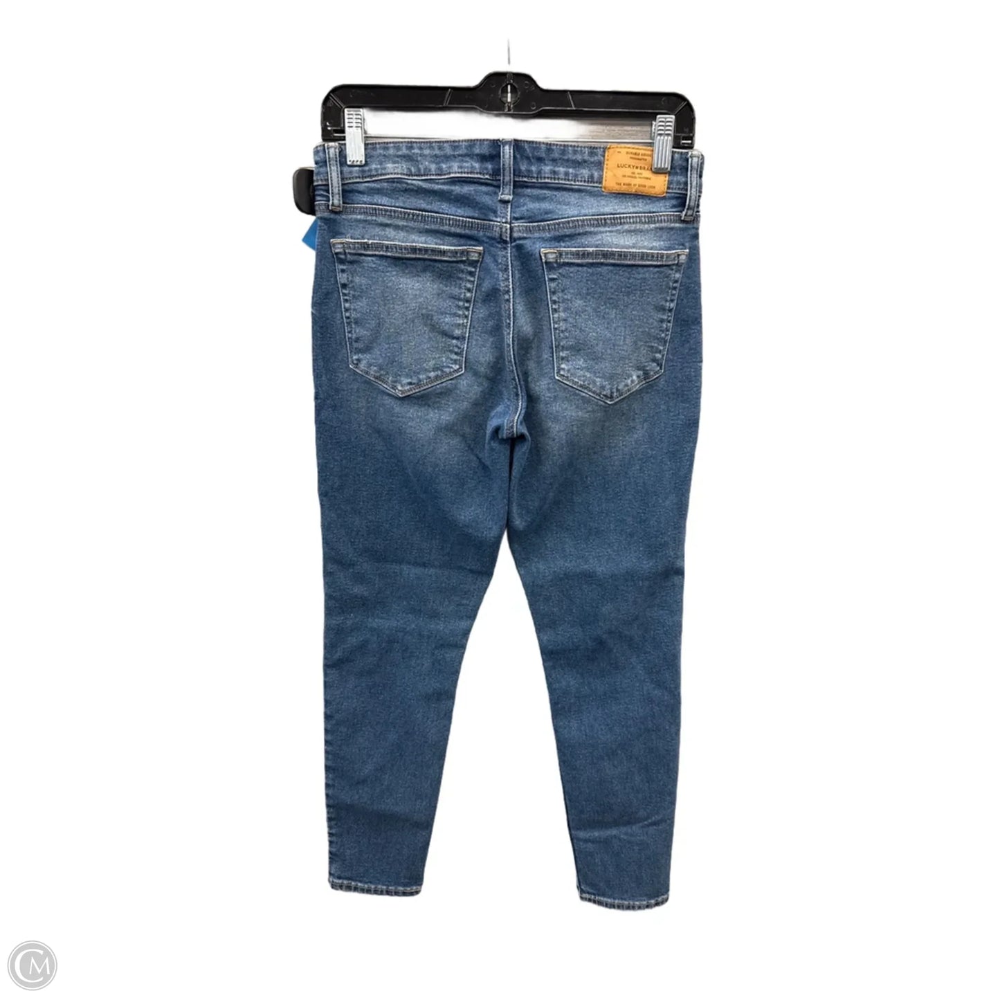 Jeans Skinny By Lucky Brand In Blue Denim, Size: 6