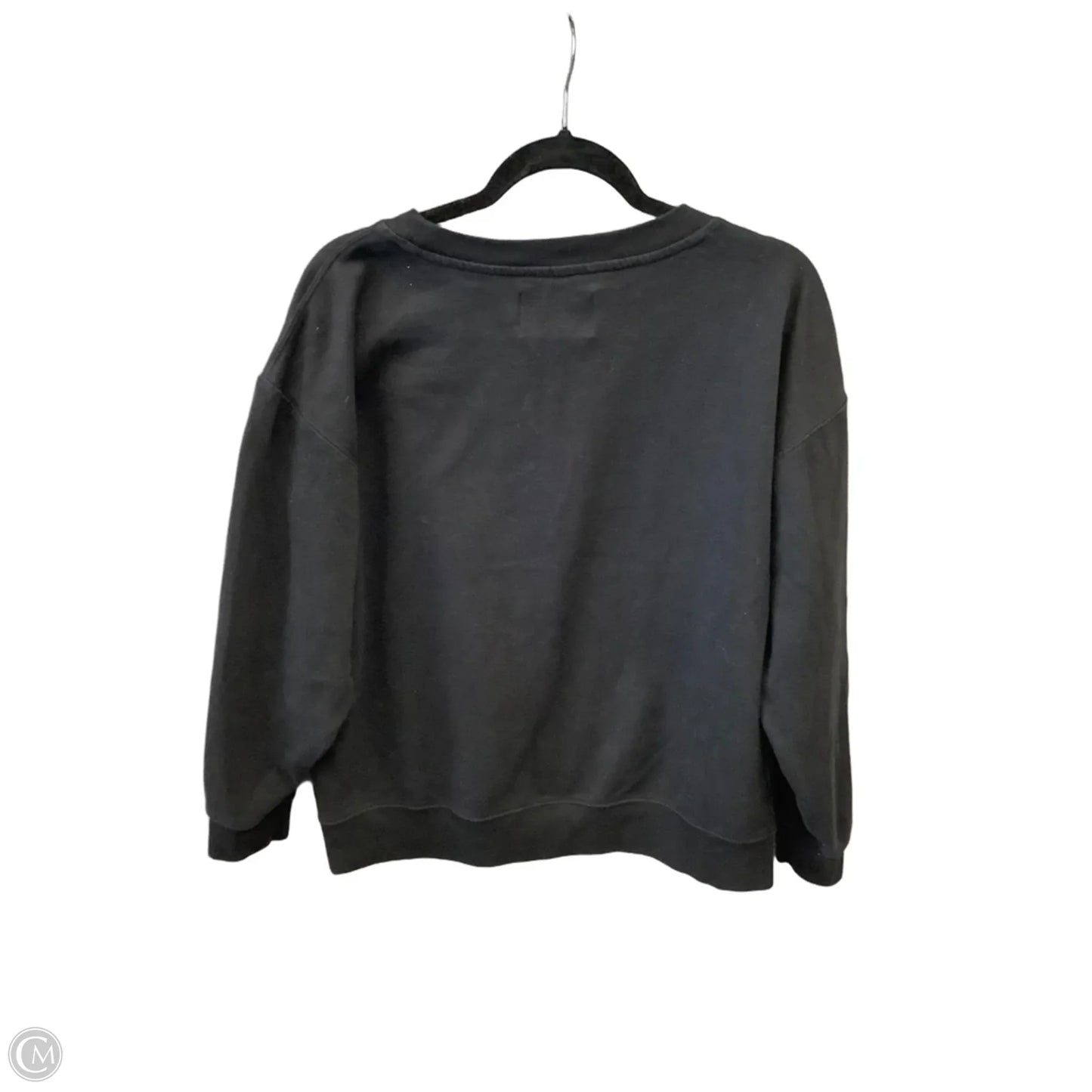 Top Long Sleeve By Calvin Klein In Black, Size: Xl