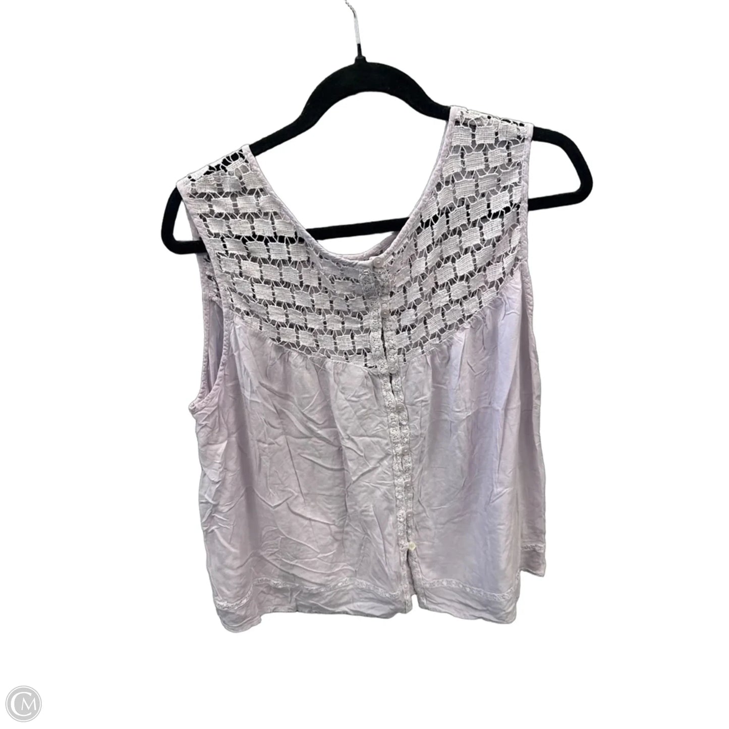 Top Sleeveless By Old Navy In Purple, Size: Xl