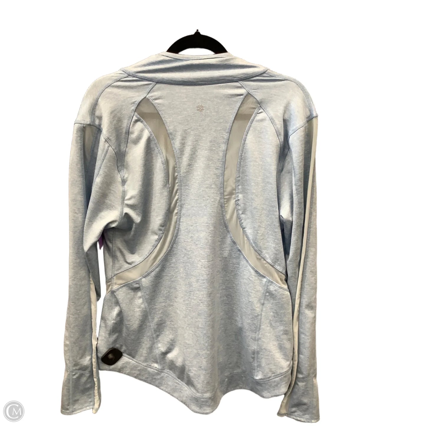 Athletic Jacket By Tangerine In Blue, Size: L