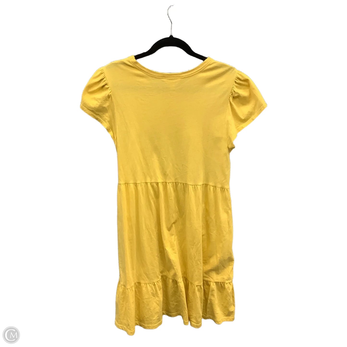 Dress Casual Short By Time And Tru In Yellow, Size: S