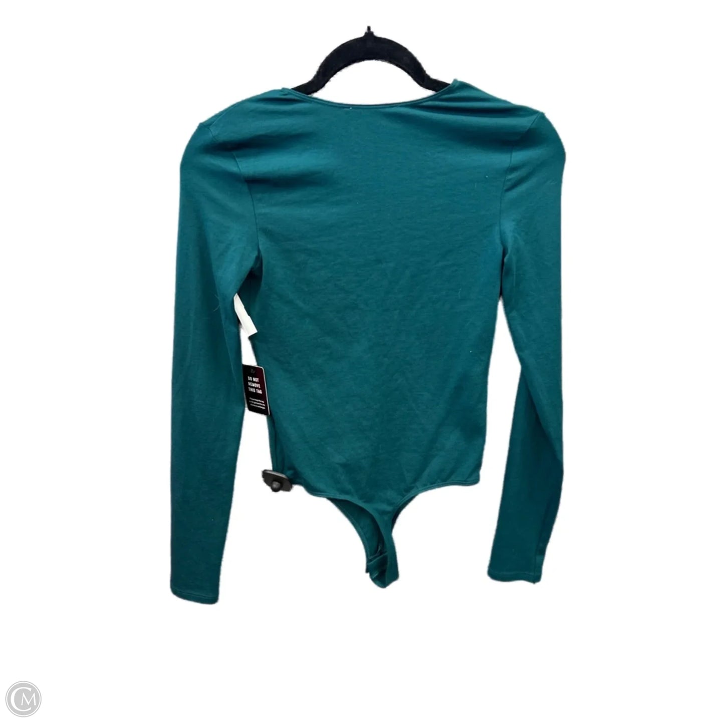 Bodysuit By Express In Green, Size: Xs