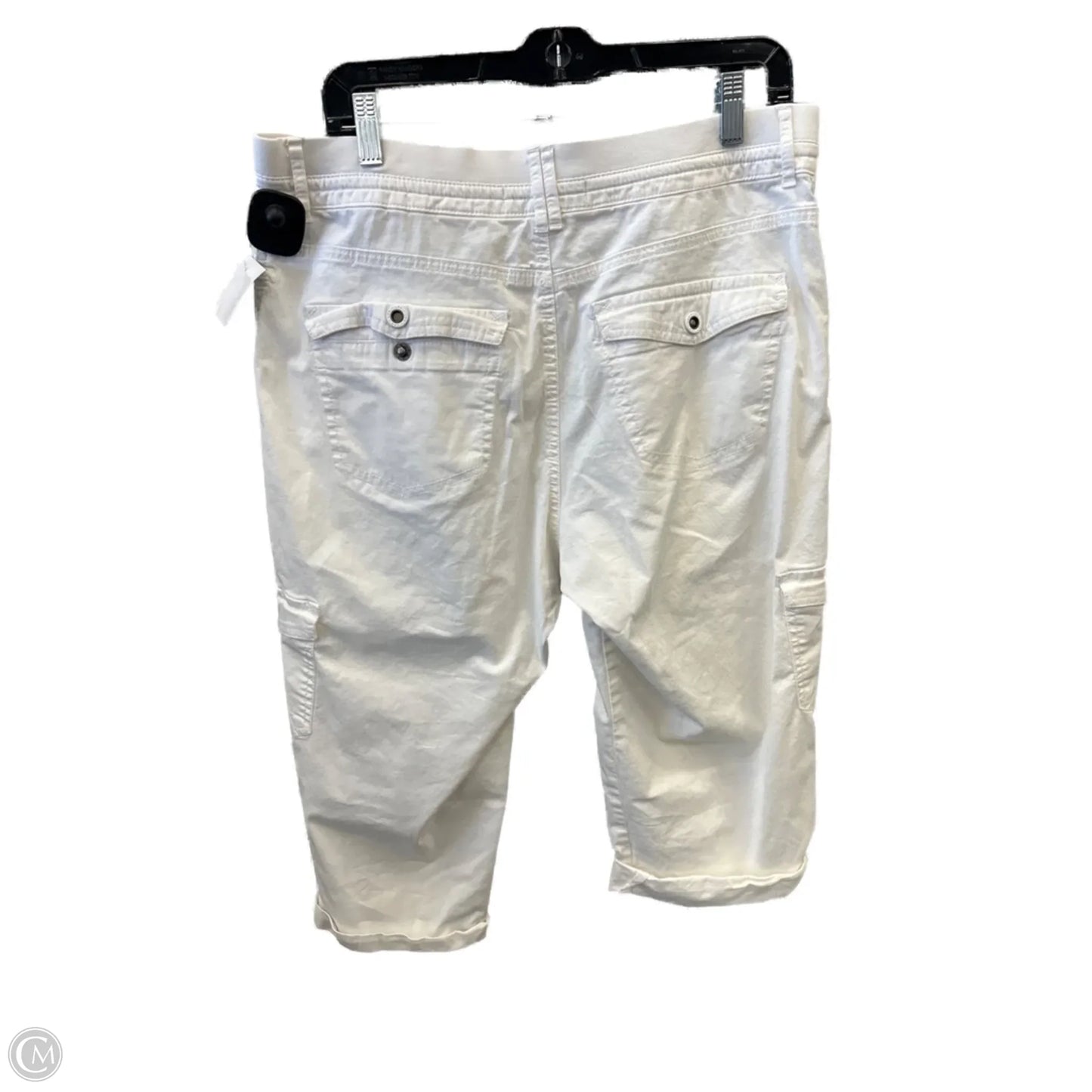 Capris By Clothes Mentor In White, Size: 14