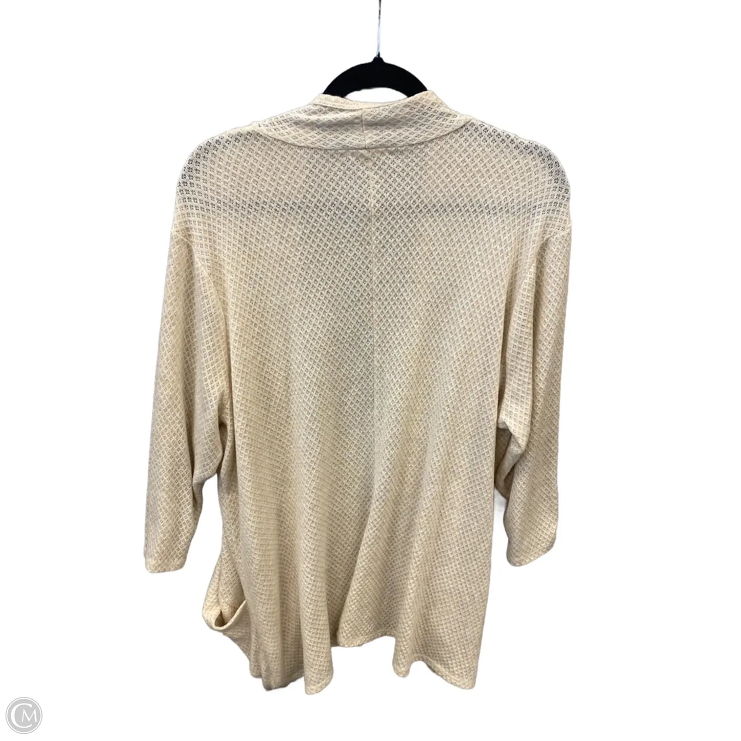 Cardigan By Maurices In Beige, Size: 3x