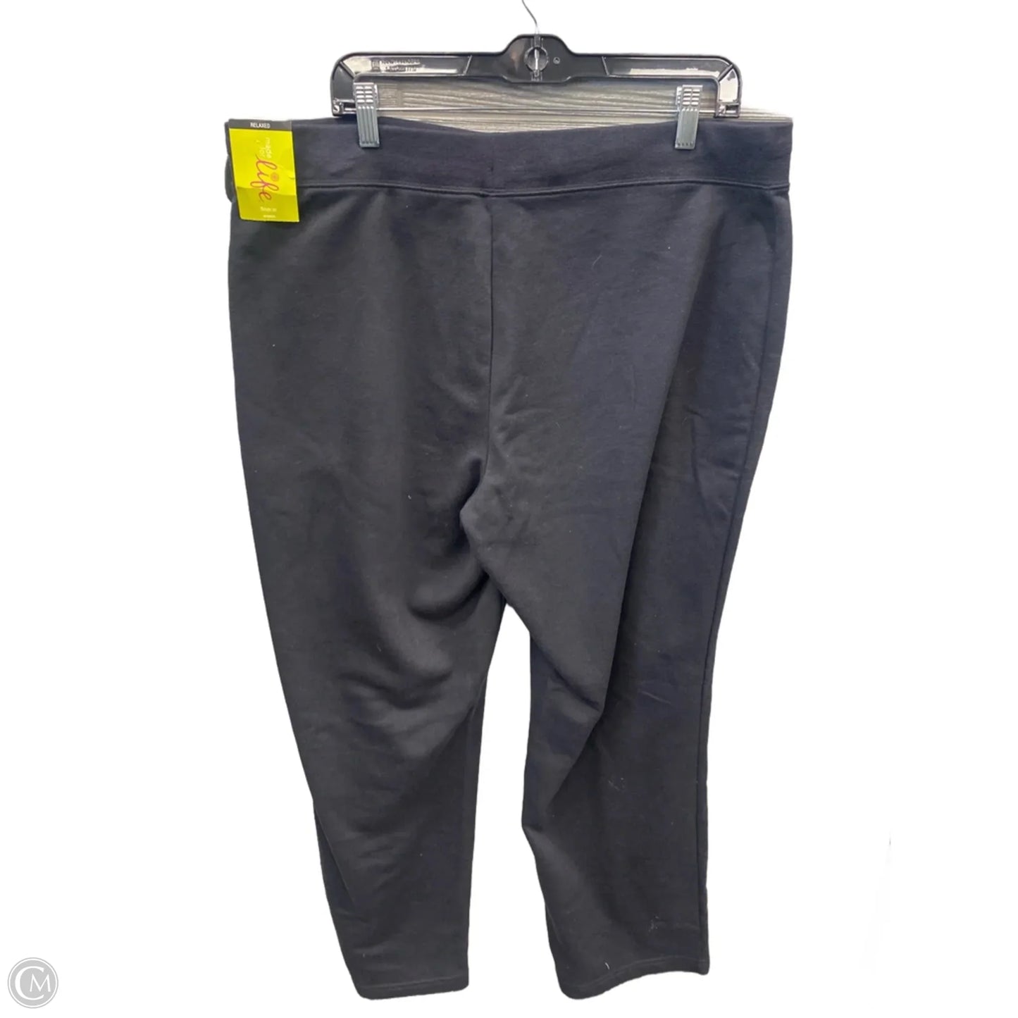 Pants Lounge By Made For Life In Black, Size: 1x