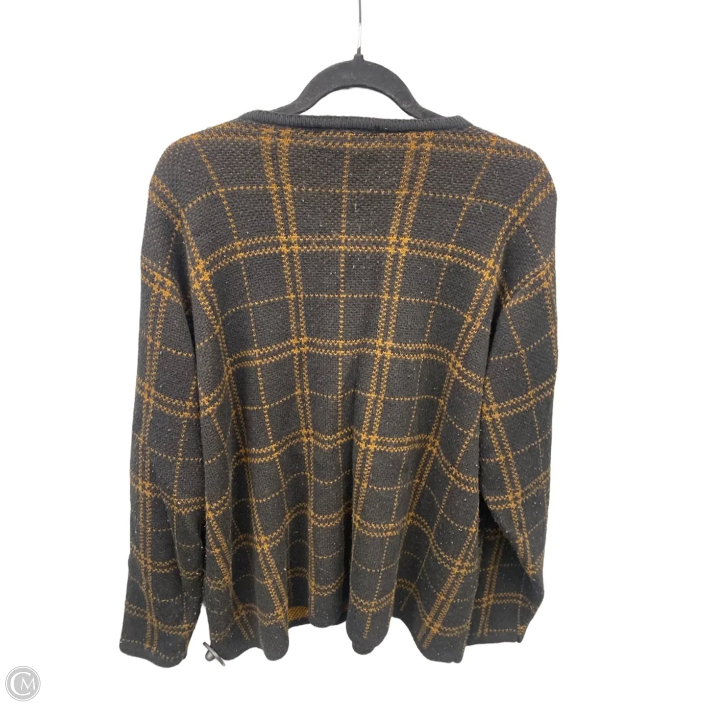 Sweater By Kb Collections In Black, Size: 3x