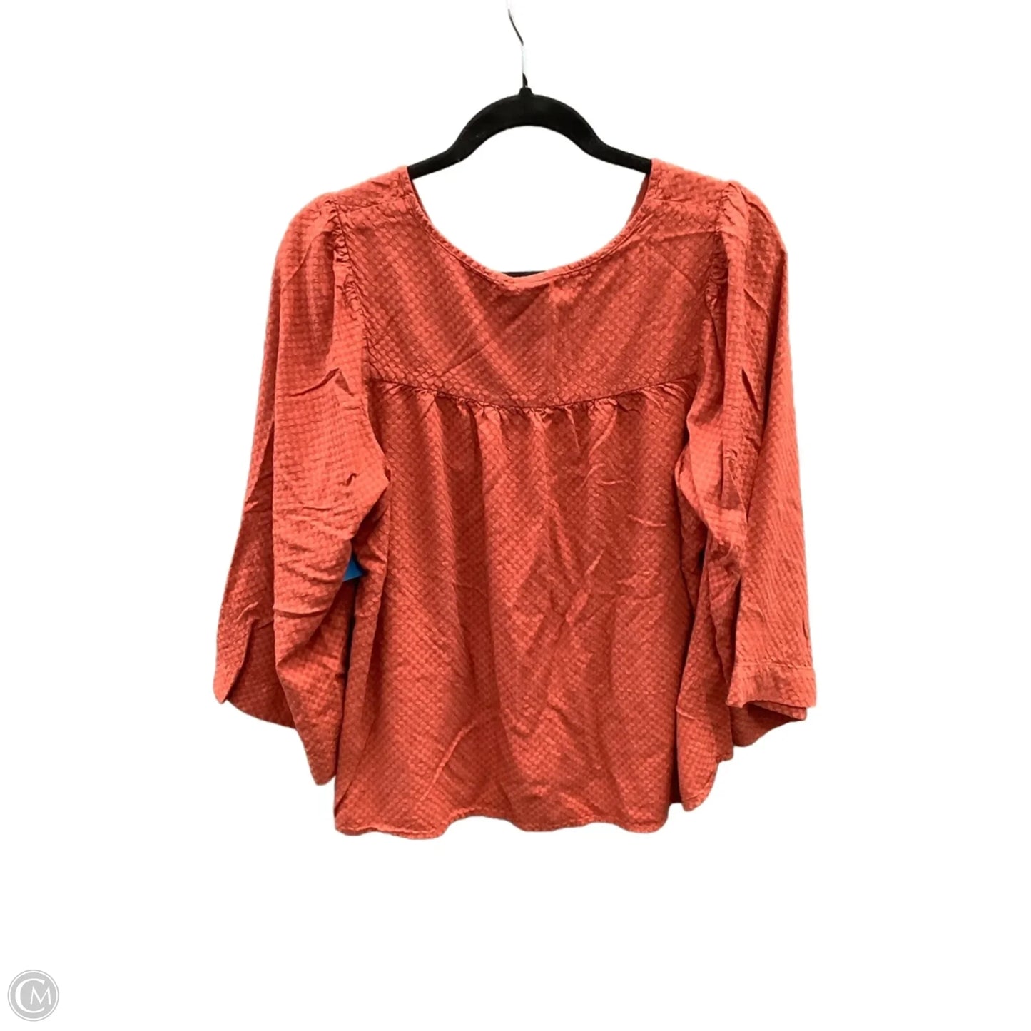 Top Long Sleeve By Universal Thread In Orange, Size: L