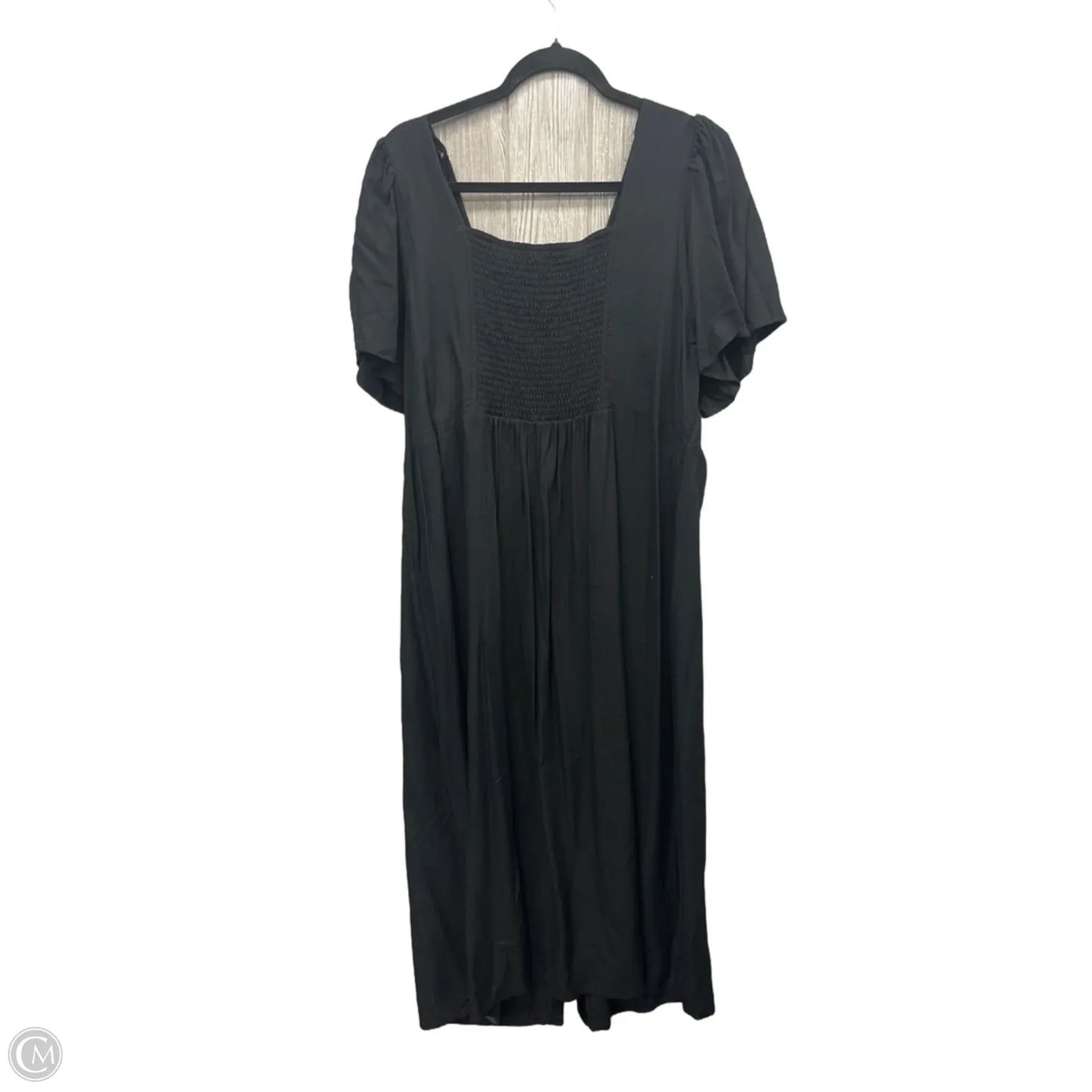 Dress Casual Maxi By Old Navy In Black, Size: 3x