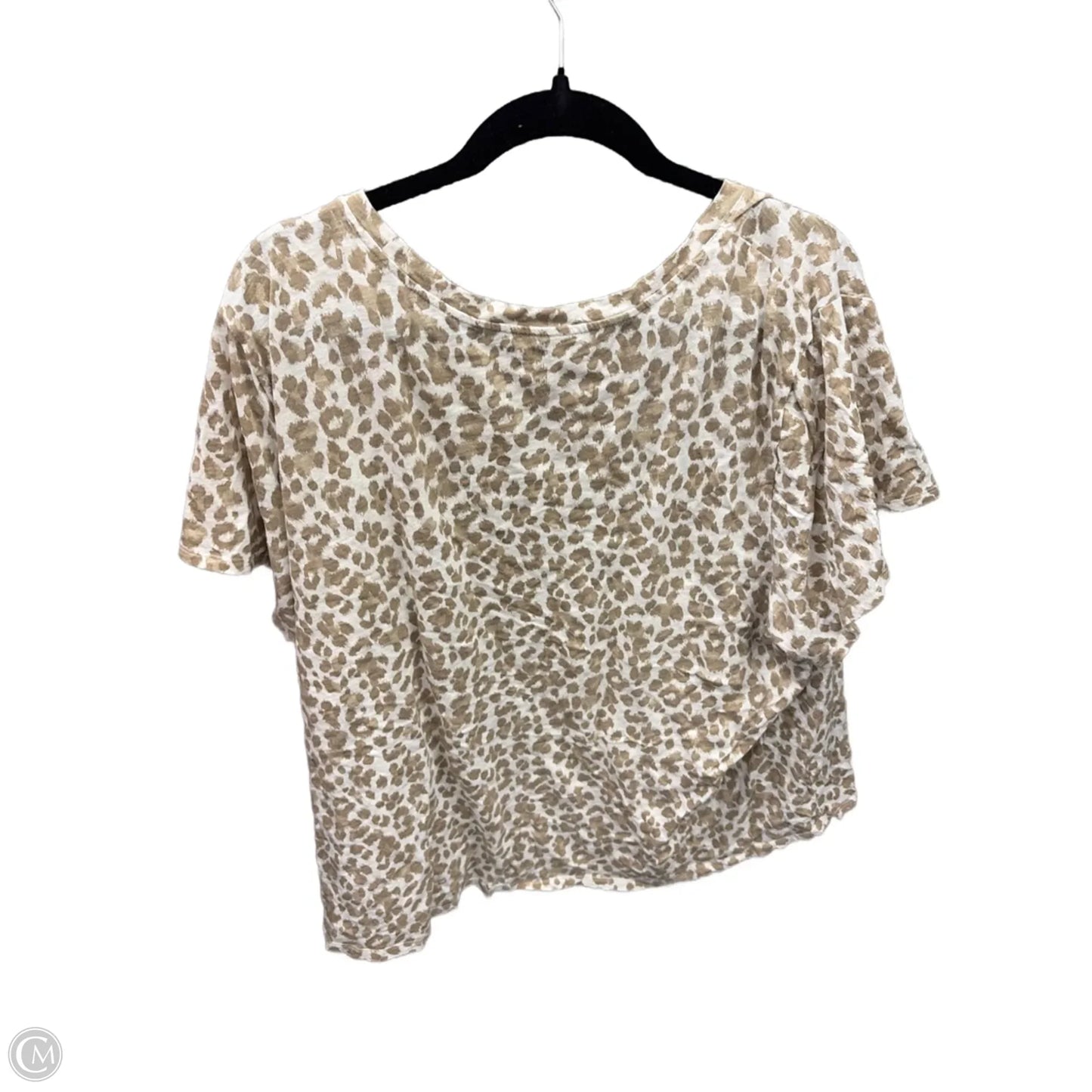 Top Short Sleeve By Old Navy In Animal Print, Size: 3x