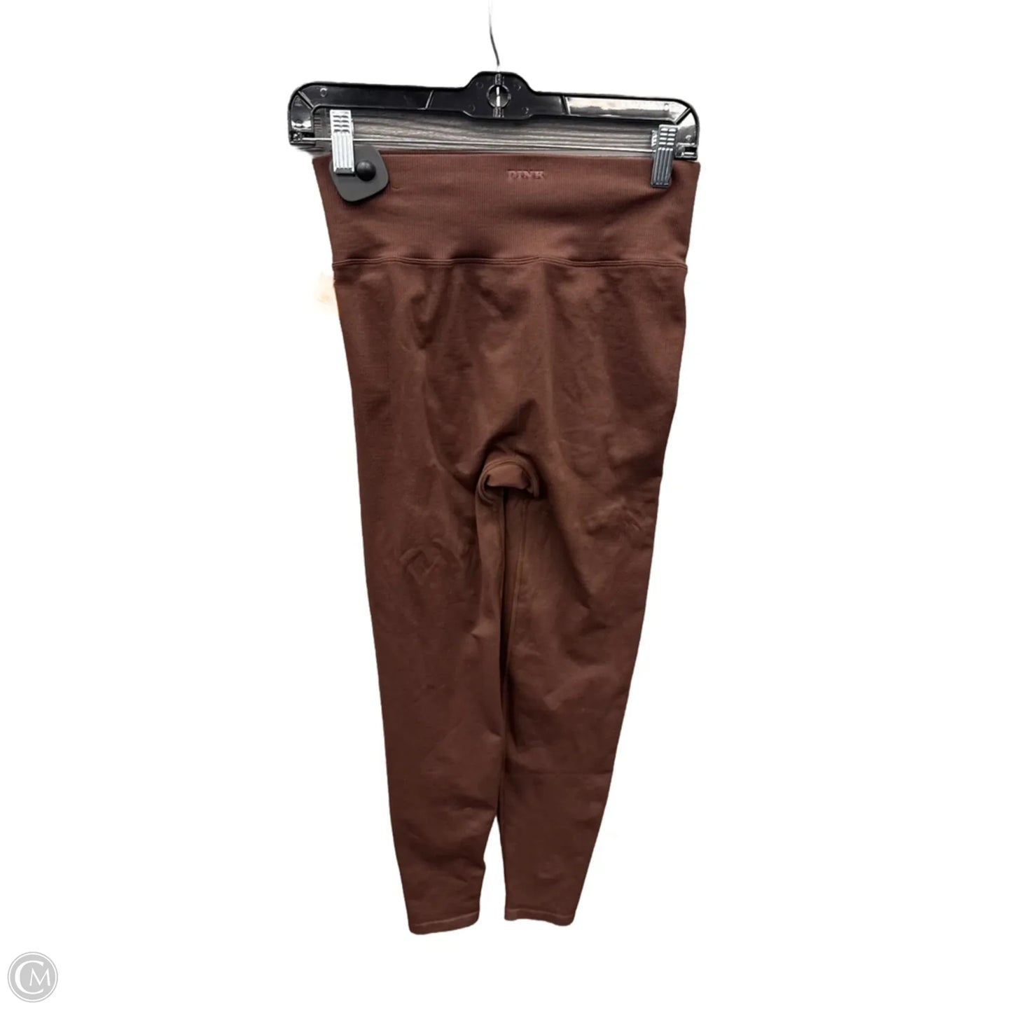 Athletic Leggings By Pink In Brown, Size: M