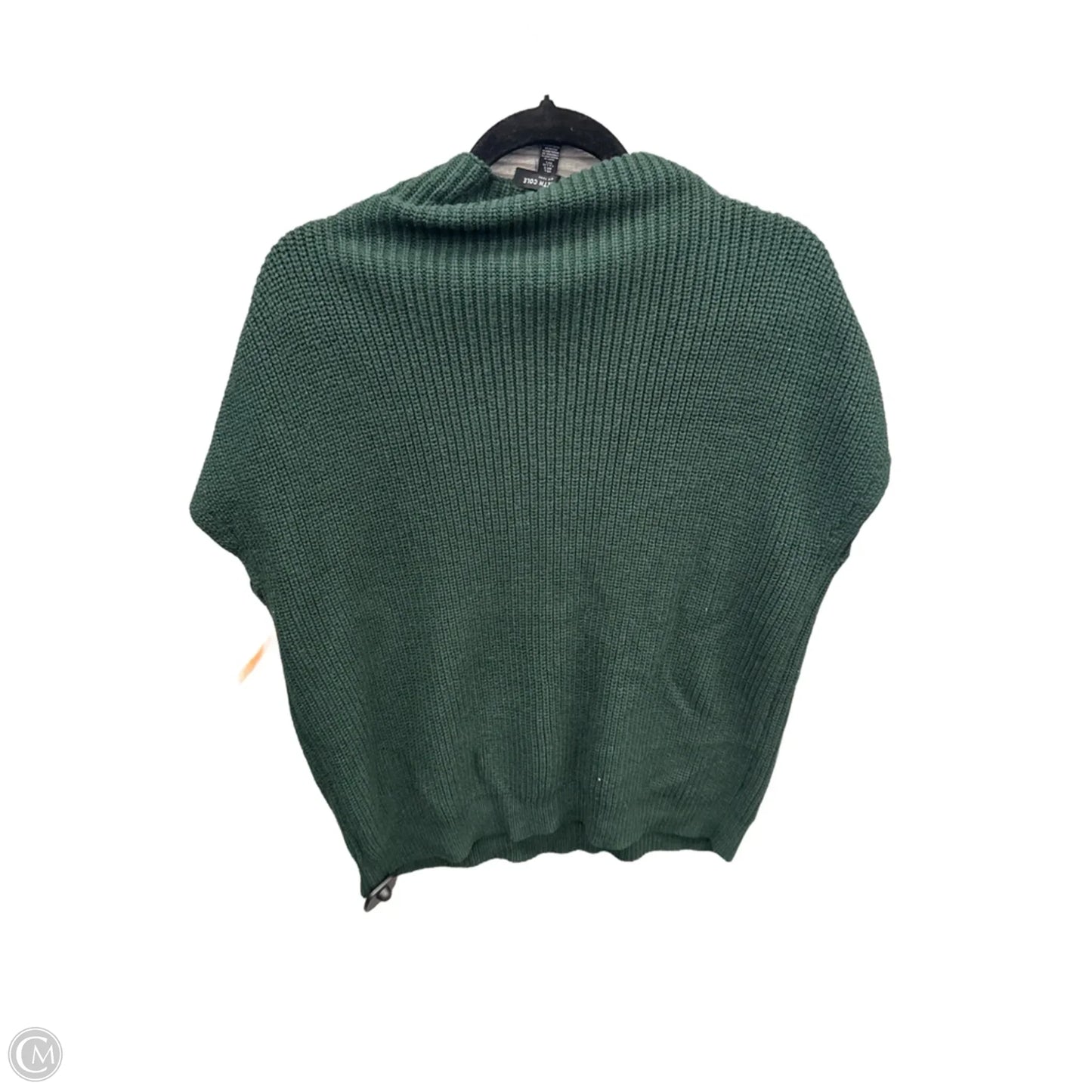 Sweater Short Sleeve By Kenneth Cole In Green, Size: L