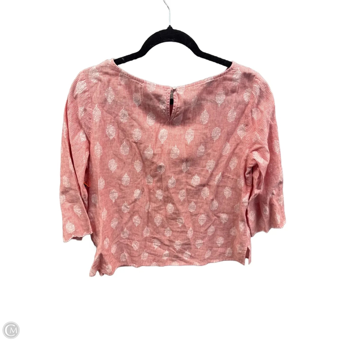 Top Long Sleeve By Liz Claiborne In Red, Size: S