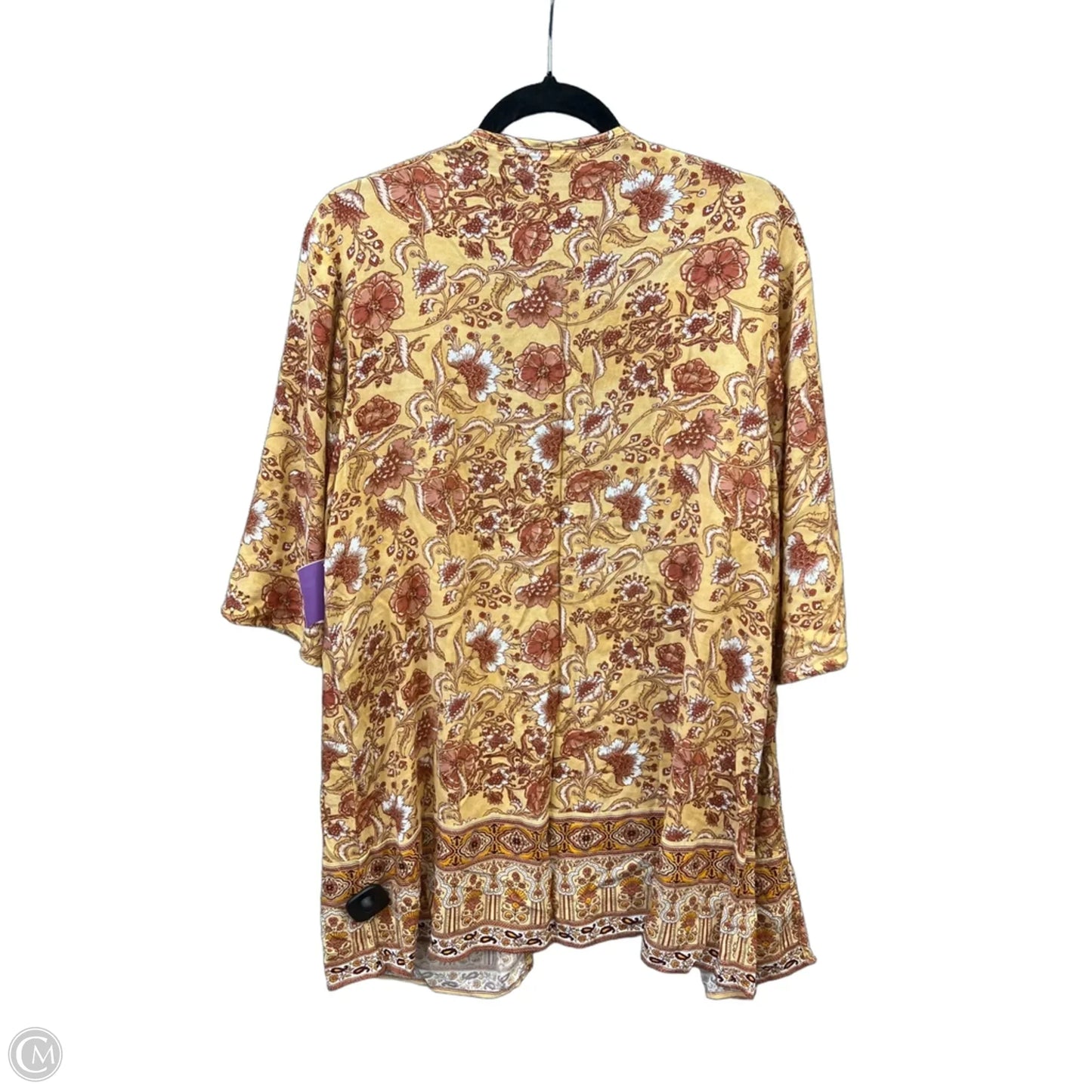 Kimono By Knox Rose In Tan, Size: Xl
