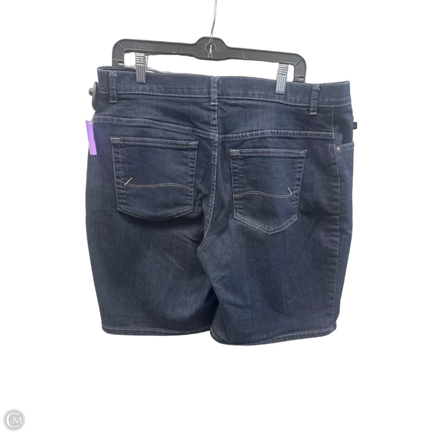 Shorts By Lee In Blue Denim, Size: 16