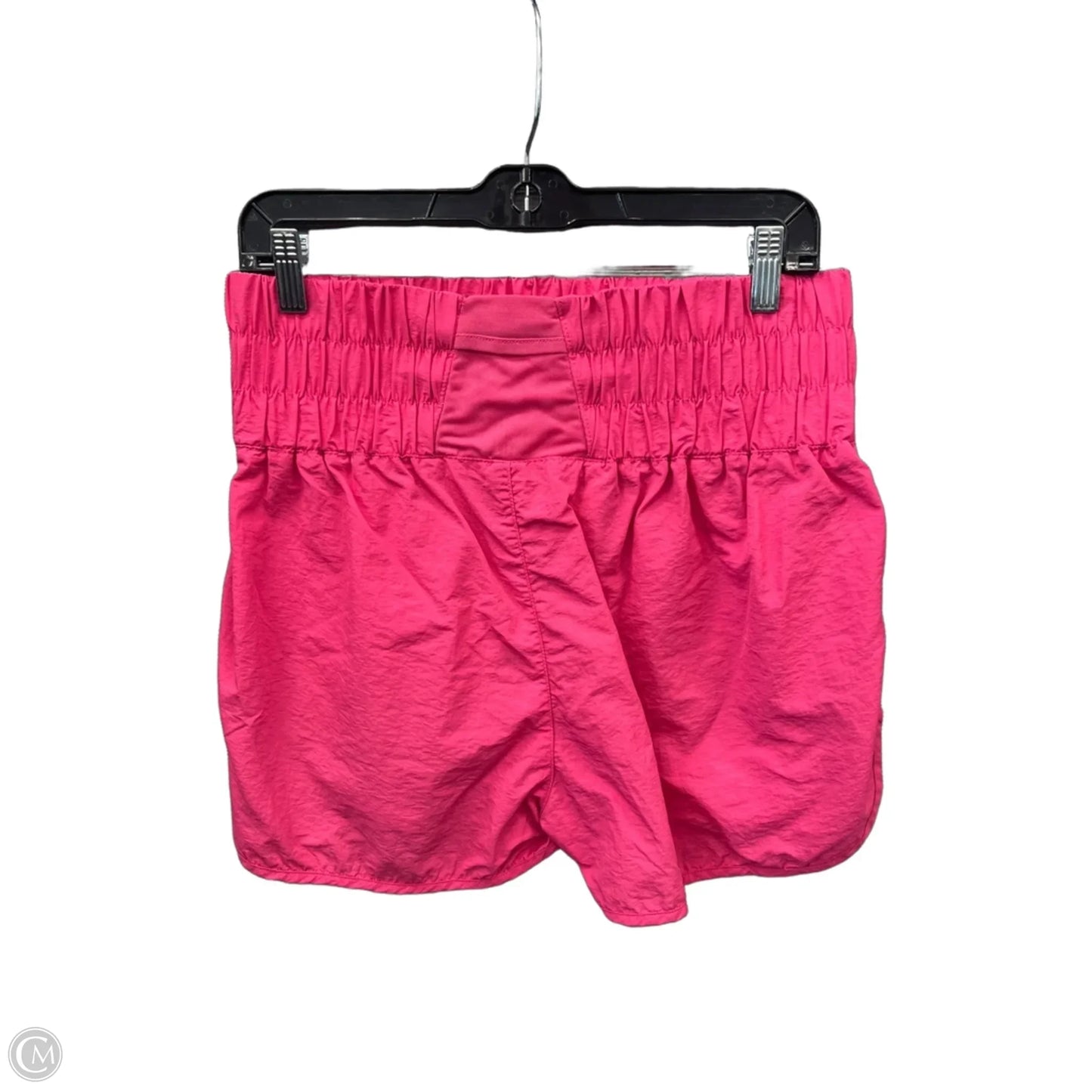 Athletic Shorts By Zenana In Pink, Size: L