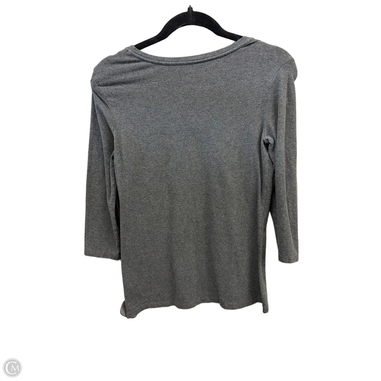 Top Long Sleeve By Amazon Essentials In Grey, Size: Sp