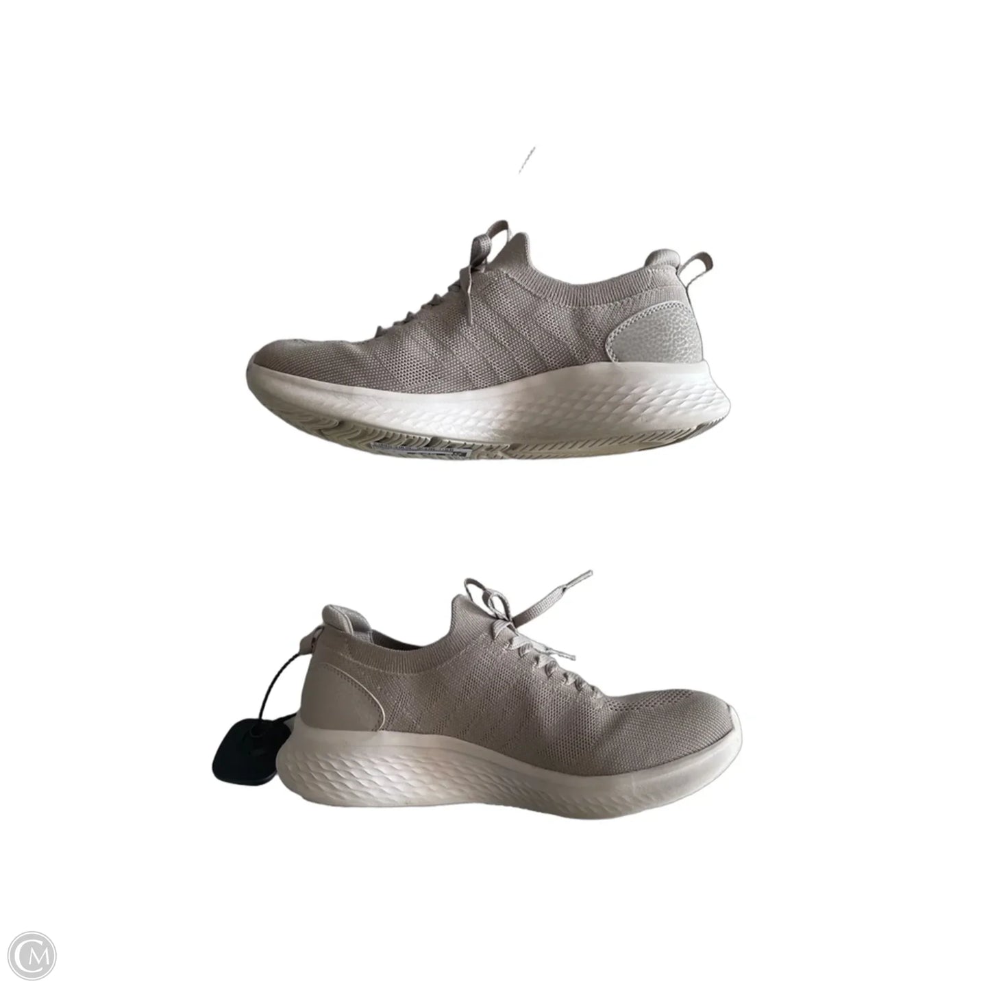 Shoes Athletic By Skechers In Beige, Size: 7.5