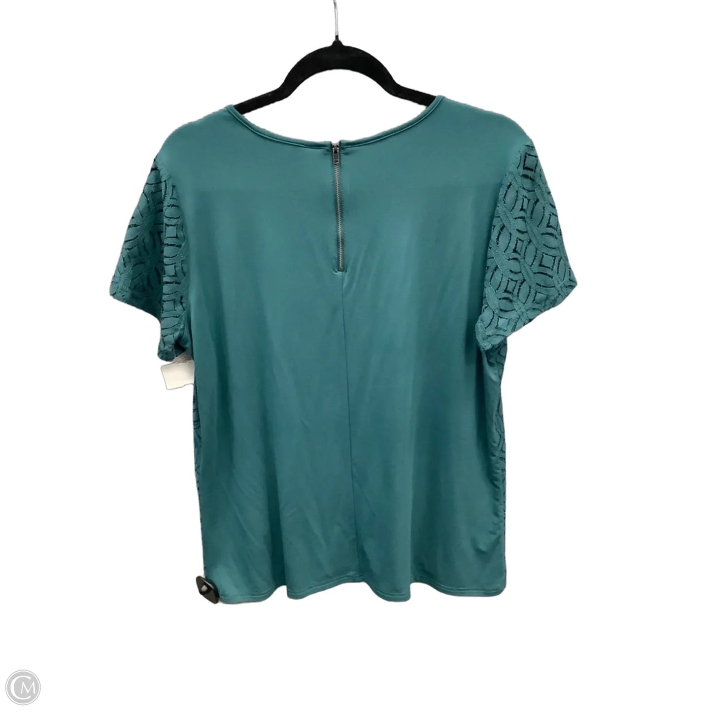 Top Short Sleeve By Market & Spruce In Green, Size: L