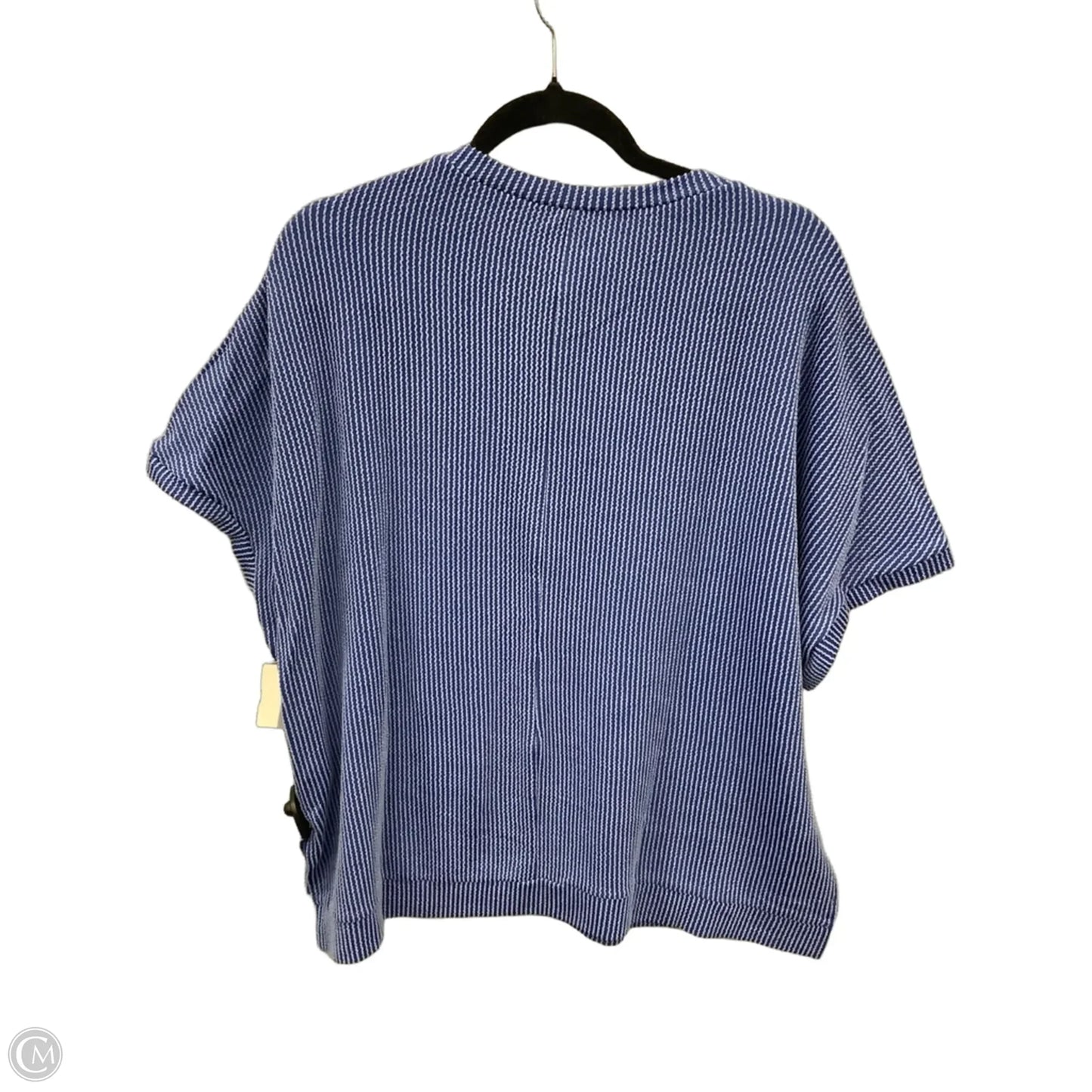Top Short Sleeve By Clothes Mentor In Blue, Size: M