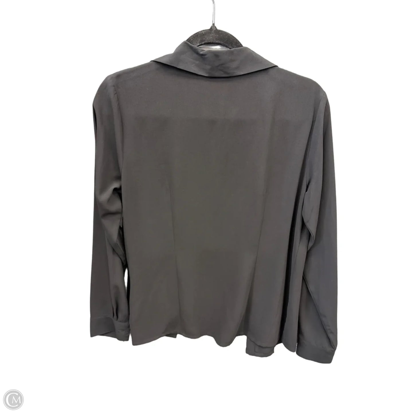 Top Long Sleeve By Laura Scott In Black, Size: M