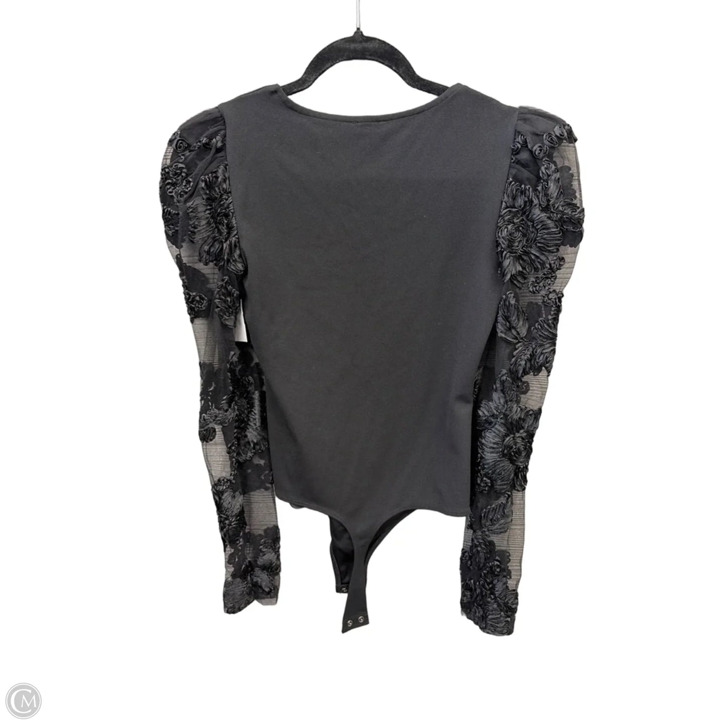 Top Long Sleeve By Express In Black, Size: S