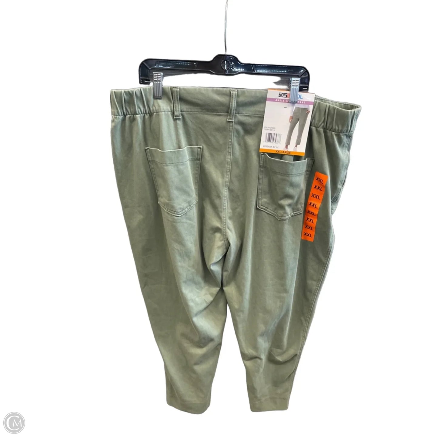 Pants Linen By 32 Degrees In Green, Size: 18